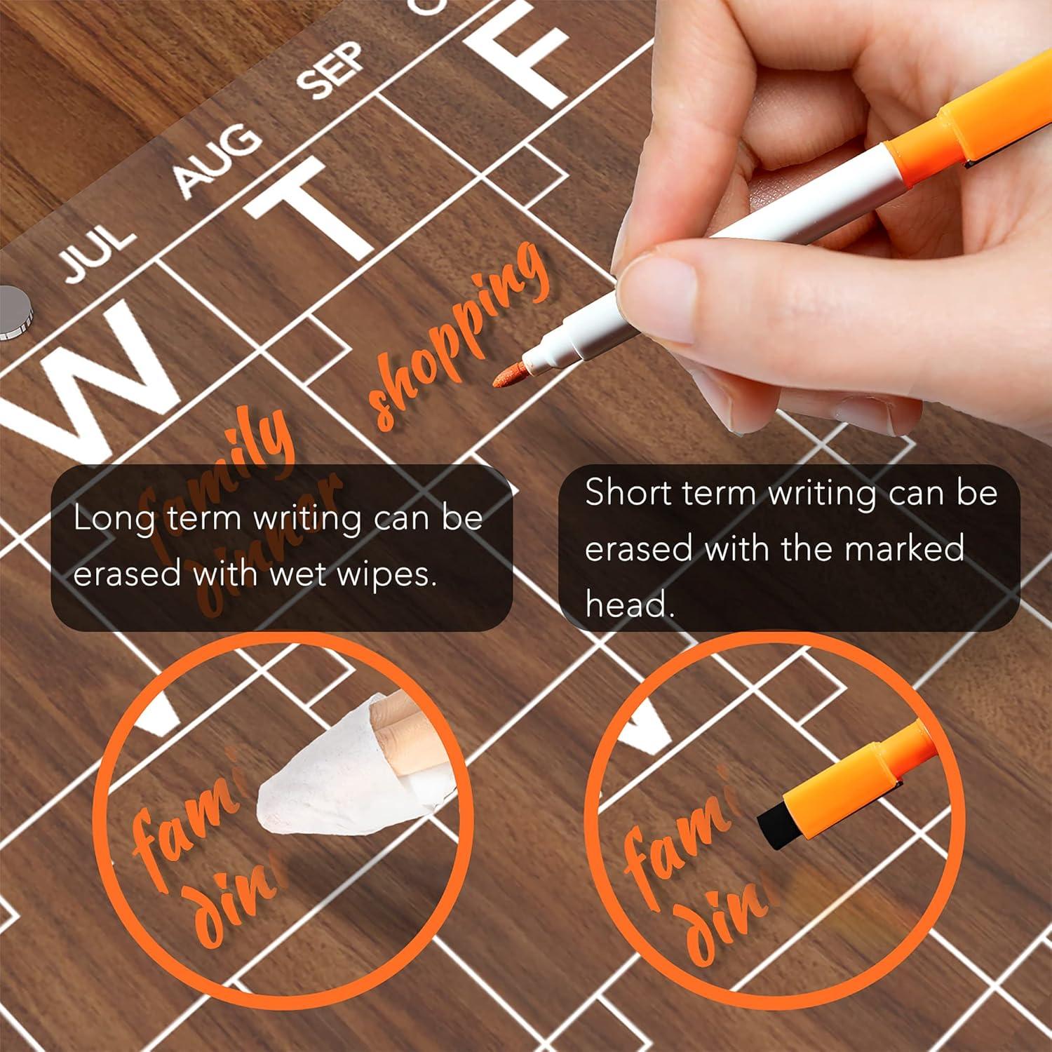 Calendario Magnético de Pizarra Blanca Neatsure 38.1x27.9cm