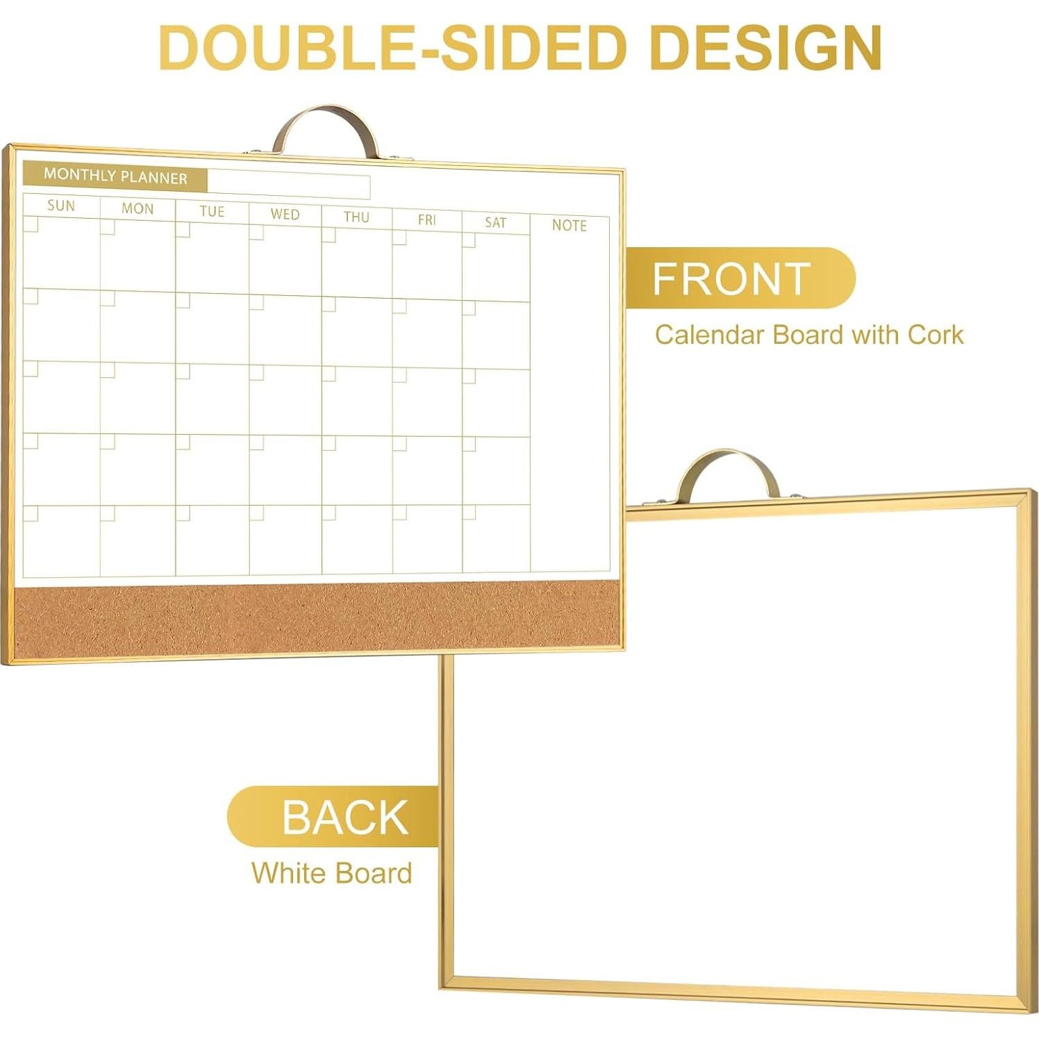 Calendario de Borrado en Seco ARCOBIS 30.48x40.64cm Doble Cara