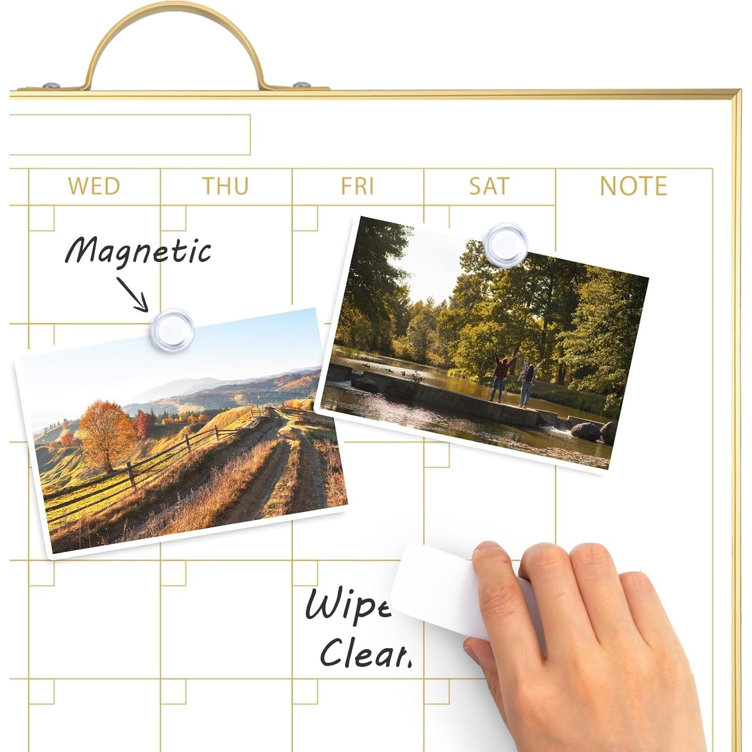 Calendario de Borrado en Seco ARCOBIS 30.48x40.64cm Doble Cara