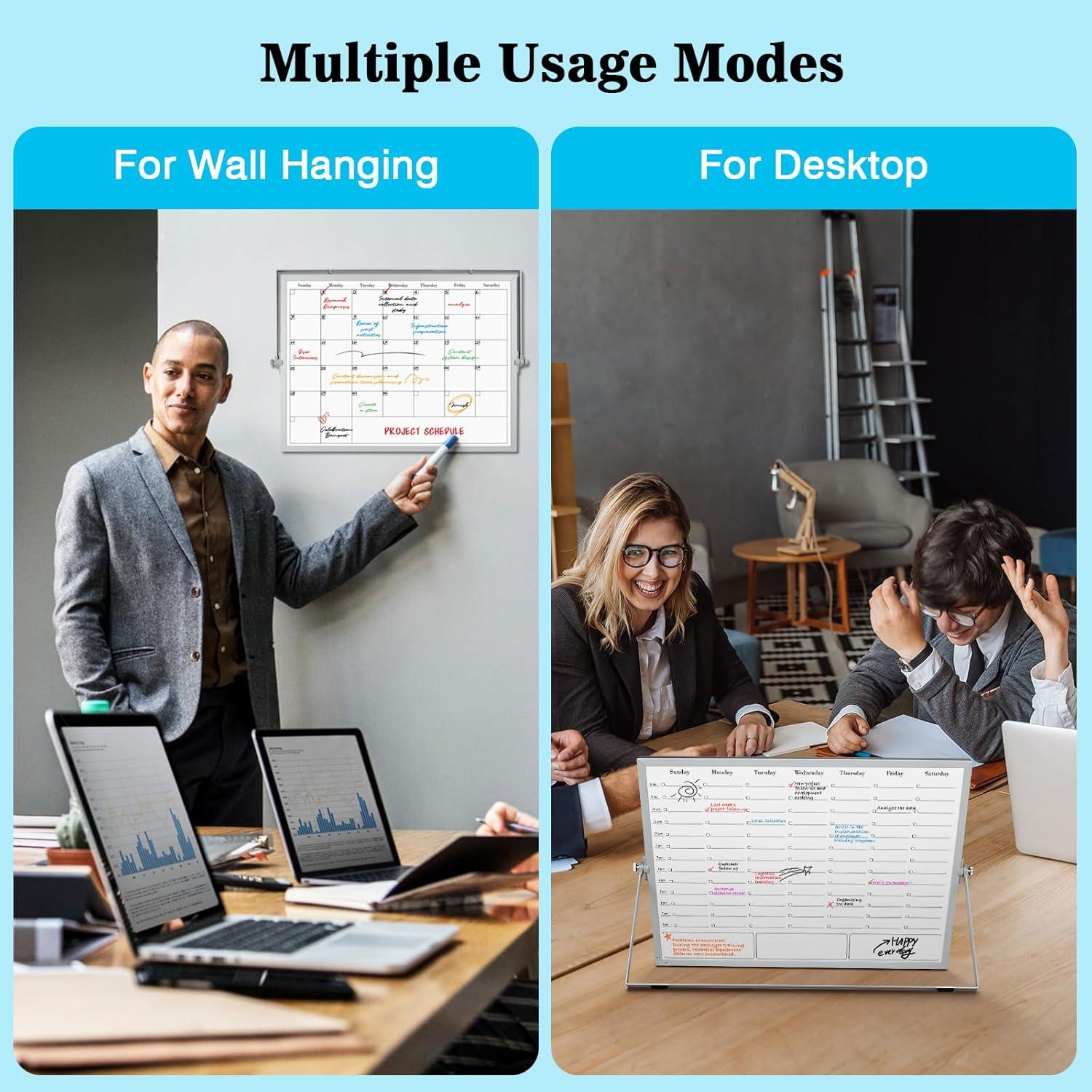 Pizarra Blanca Magnética Doble Cara ONAVIA 40.64x30.48 cm