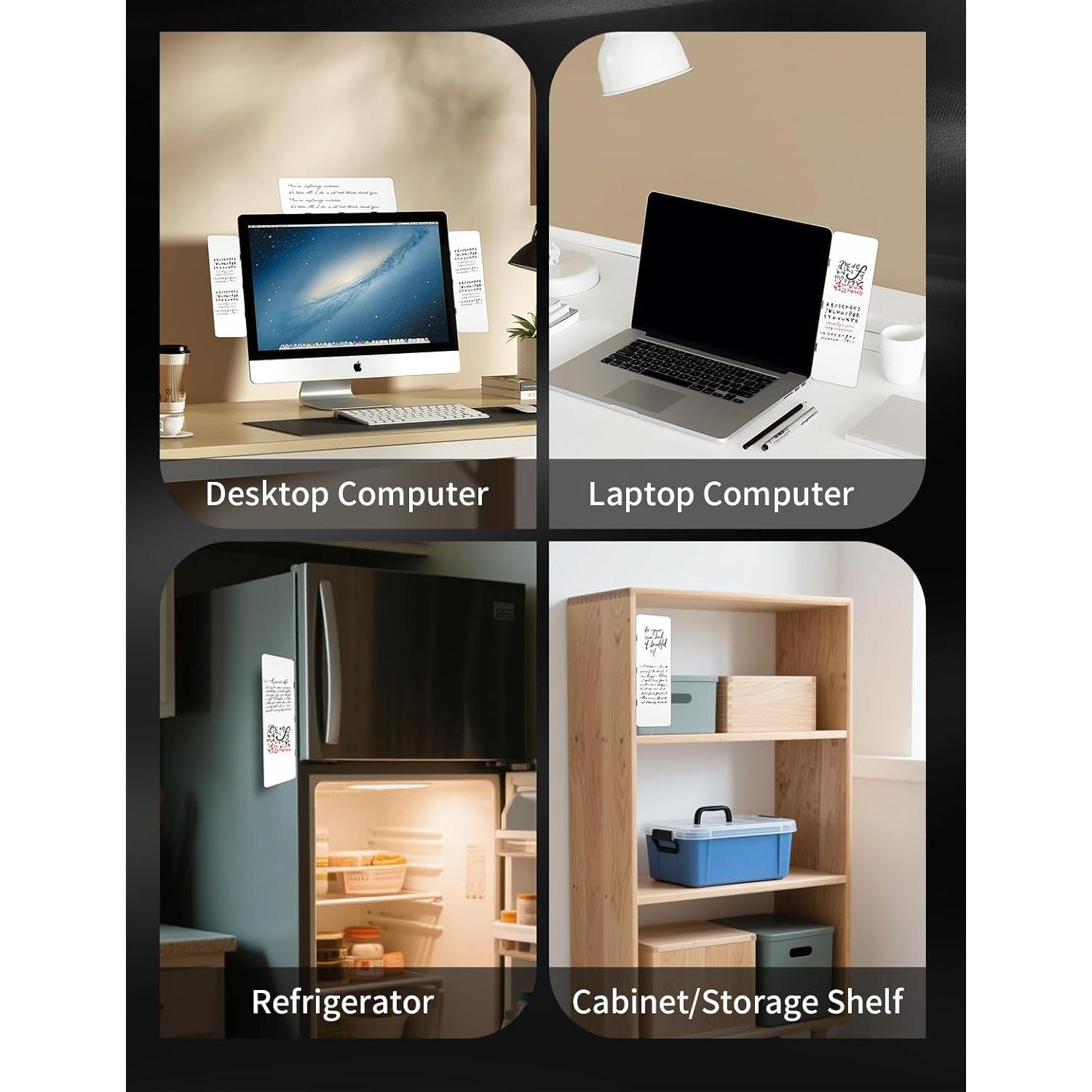 Tablero Magnético Fuginogi para Notas - Doble Cara, 2 Piezas