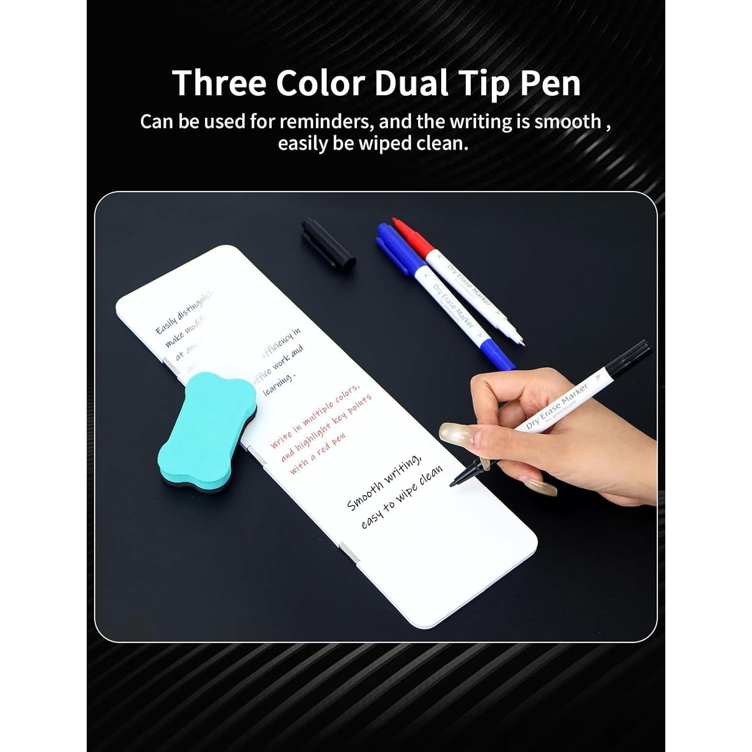 Tablero Magnético Fuginogi para Notas - Doble Cara, 2 Piezas