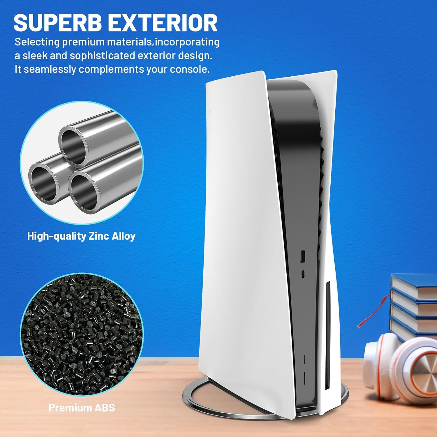 Soporte Vertical para Consola P5 Pro/Slim TanReginal - Estable y Minimalista