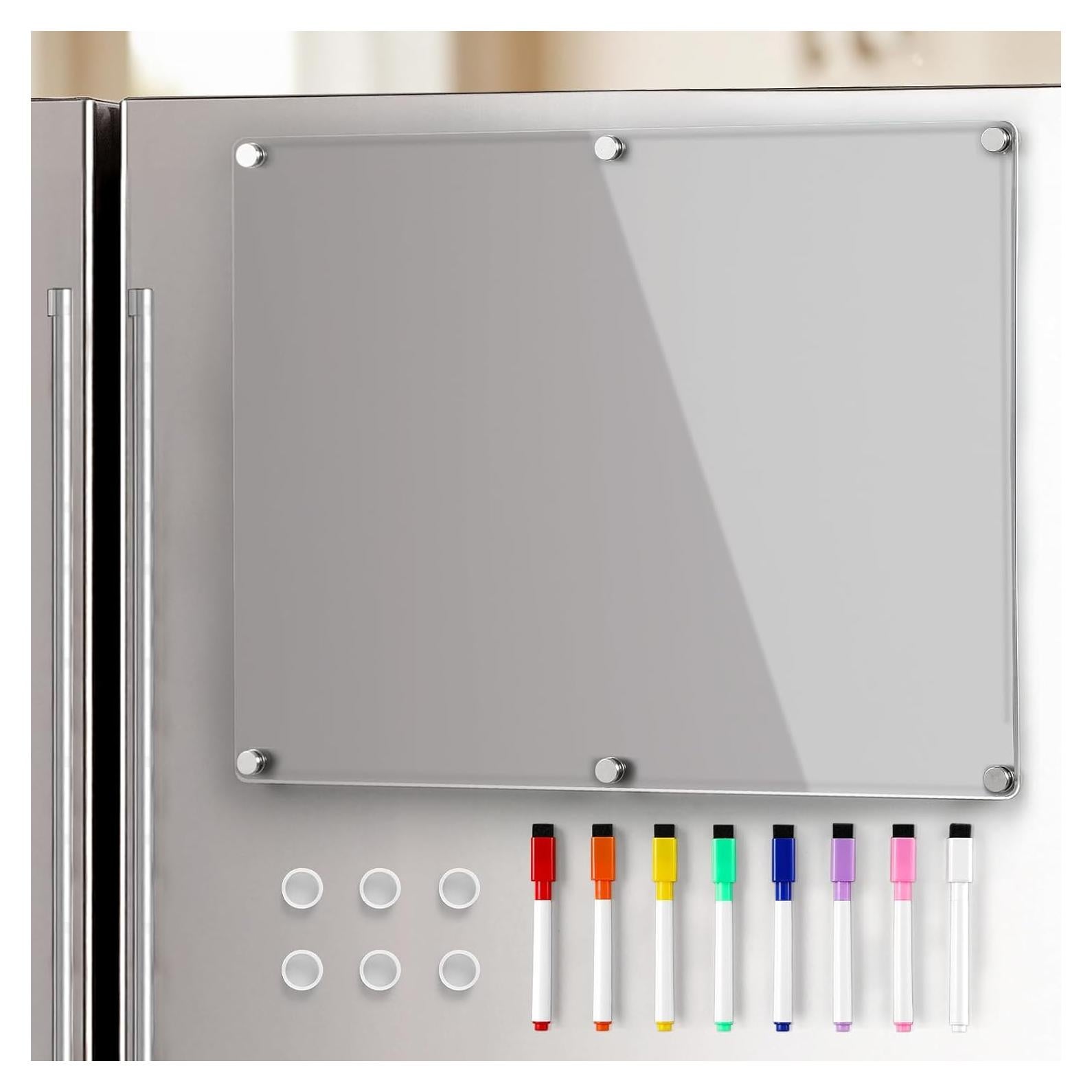 Pizarra Blanca Magnética Acrílica LANDNEOO 36.83 x 29.21 cm