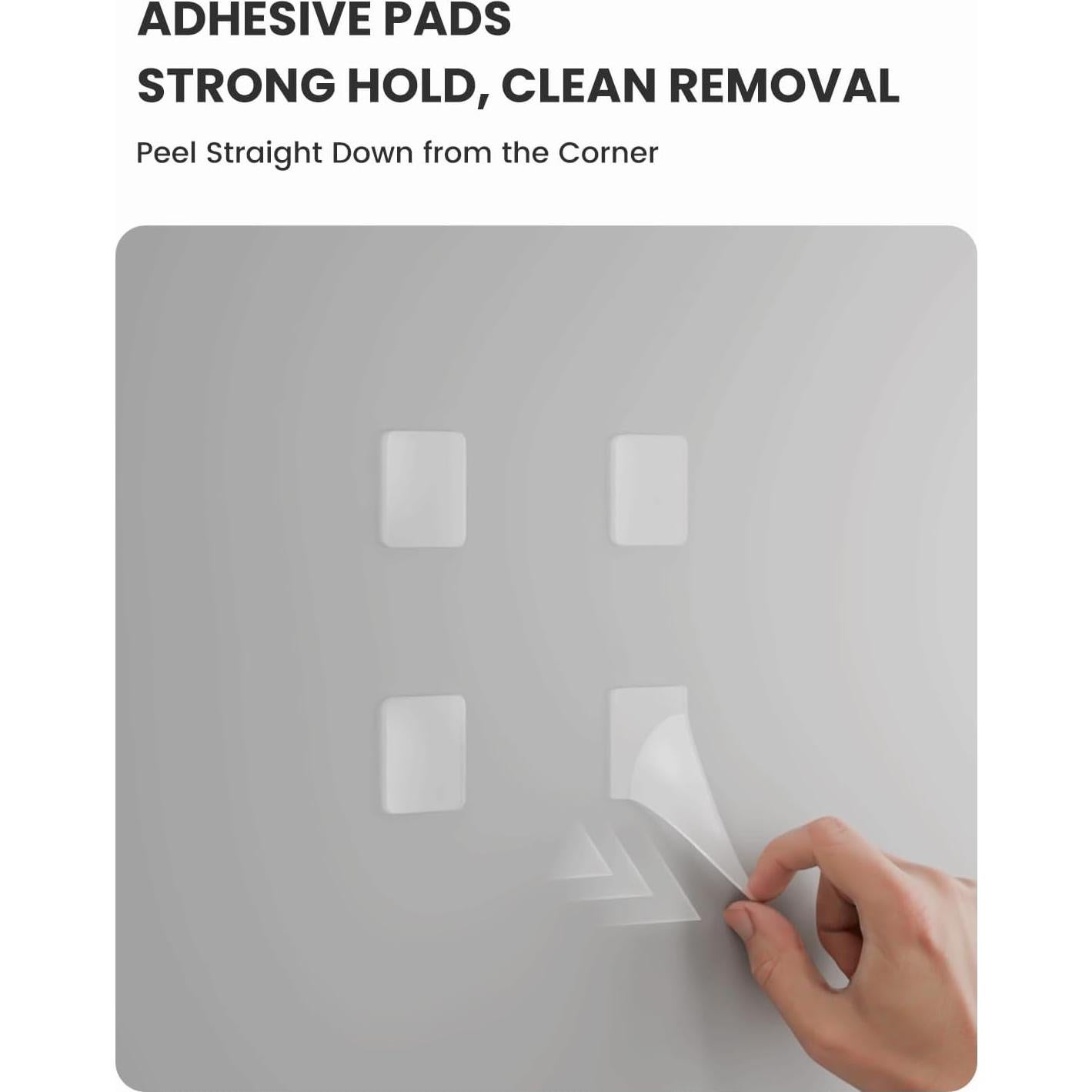 Tablero de Fieltro Fluxynara 8-Pack Eco Concreto 33x5cm