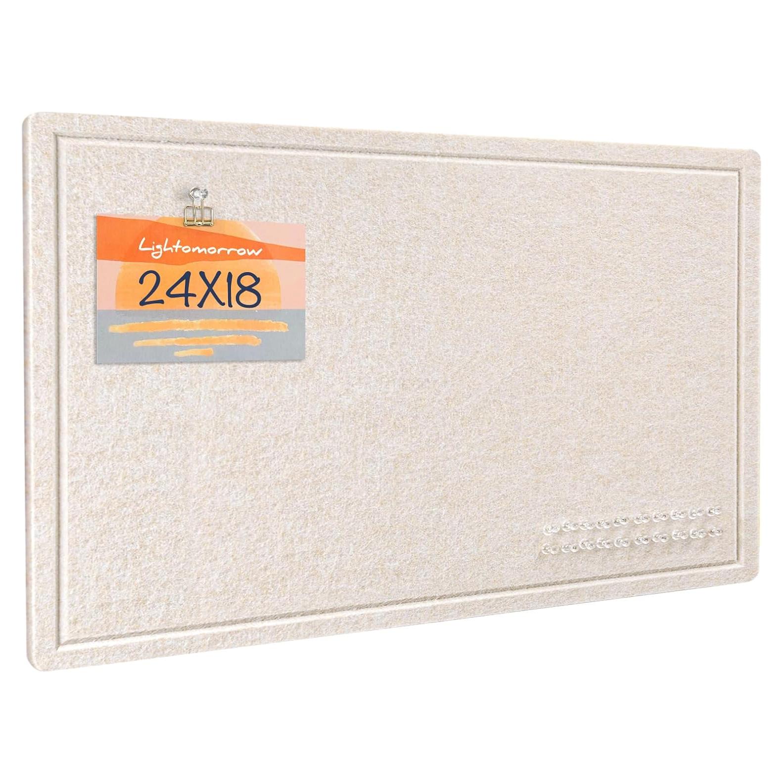 Tablero de Anuncios de Fieltro Lightomorrow 44.9x59.9 cm Avena