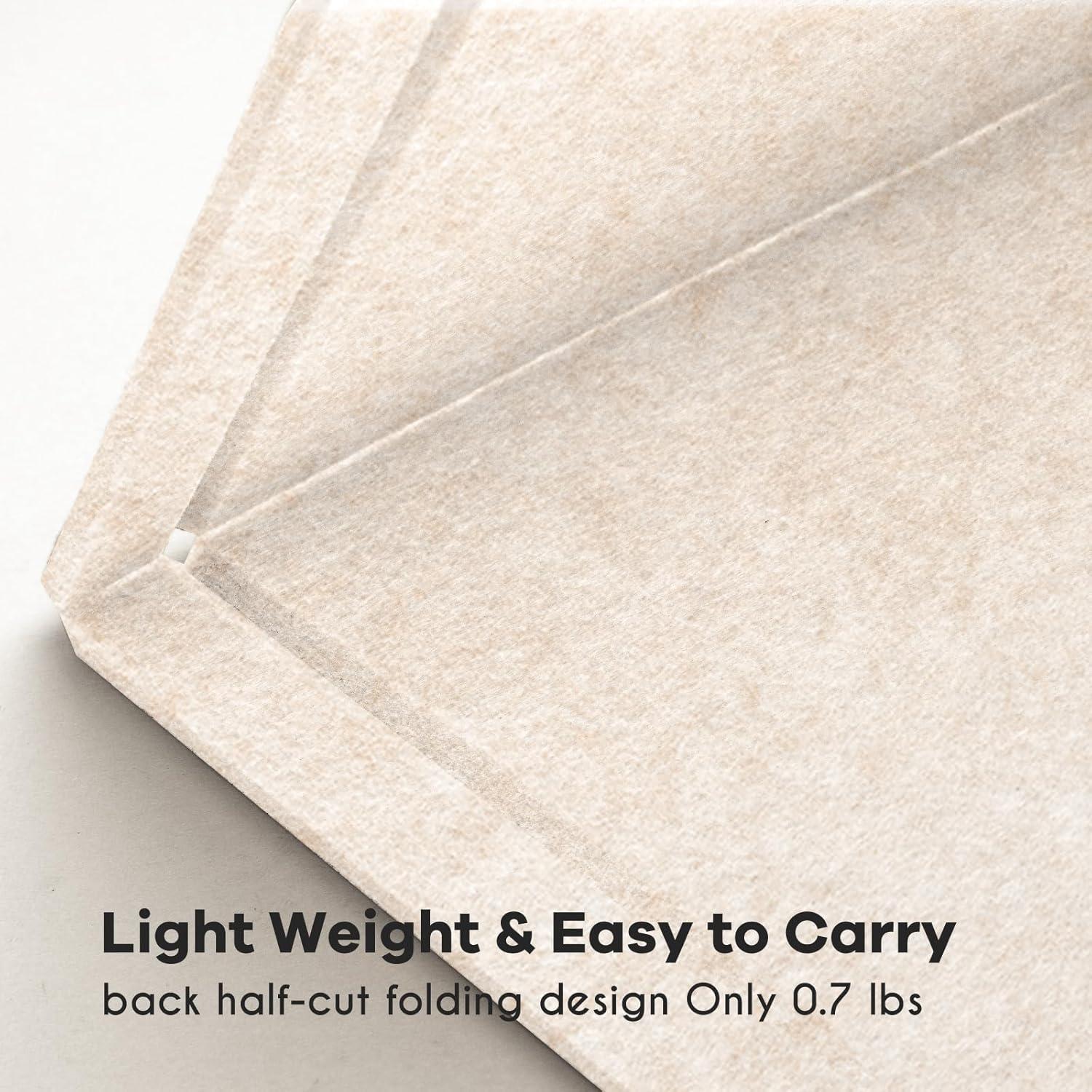 Tablero de Anuncios de Fieltro Lightomorrow 44.9x59.9 cm Avena