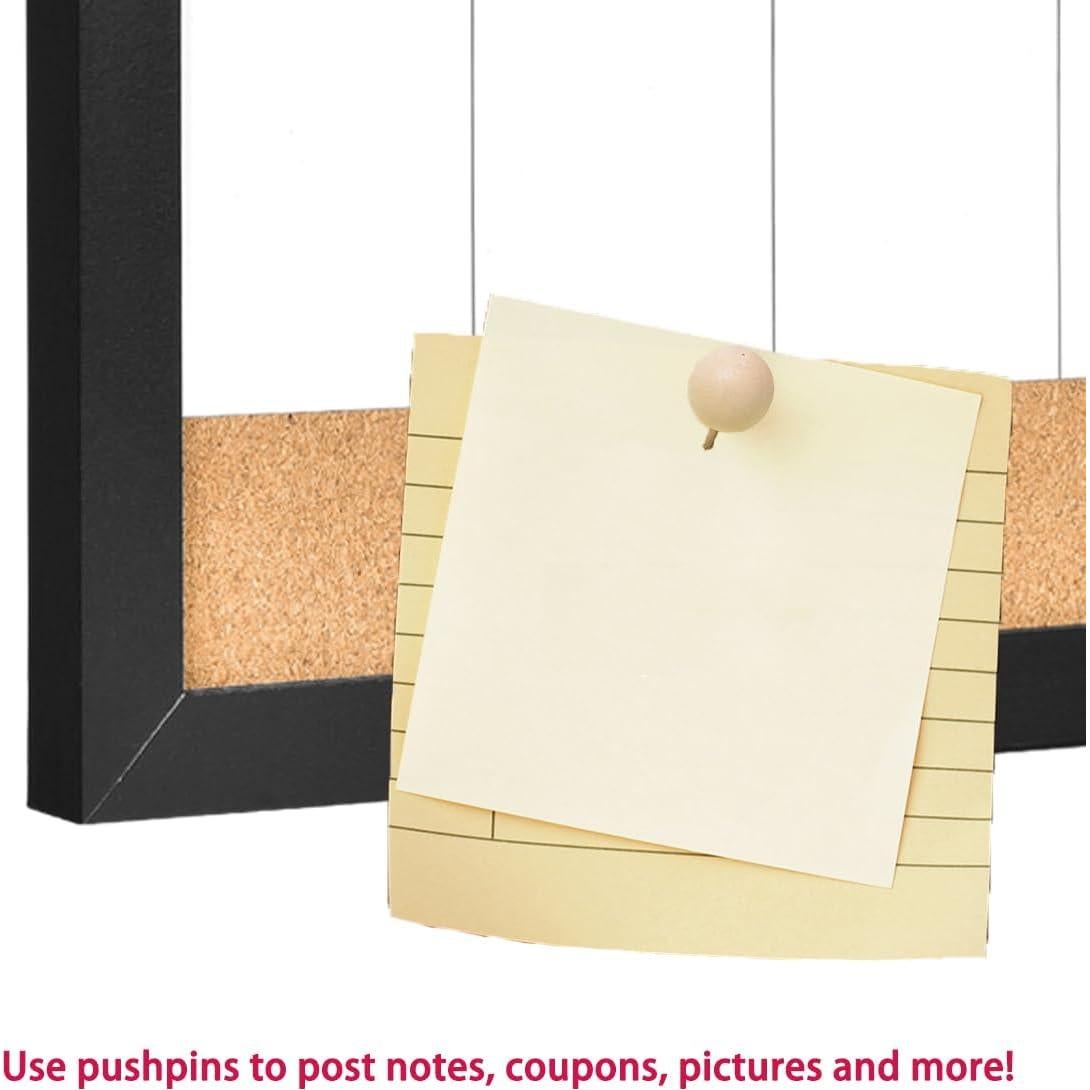 Tablero Magnético Semanal Umtiti 40x20 cm con Corcho