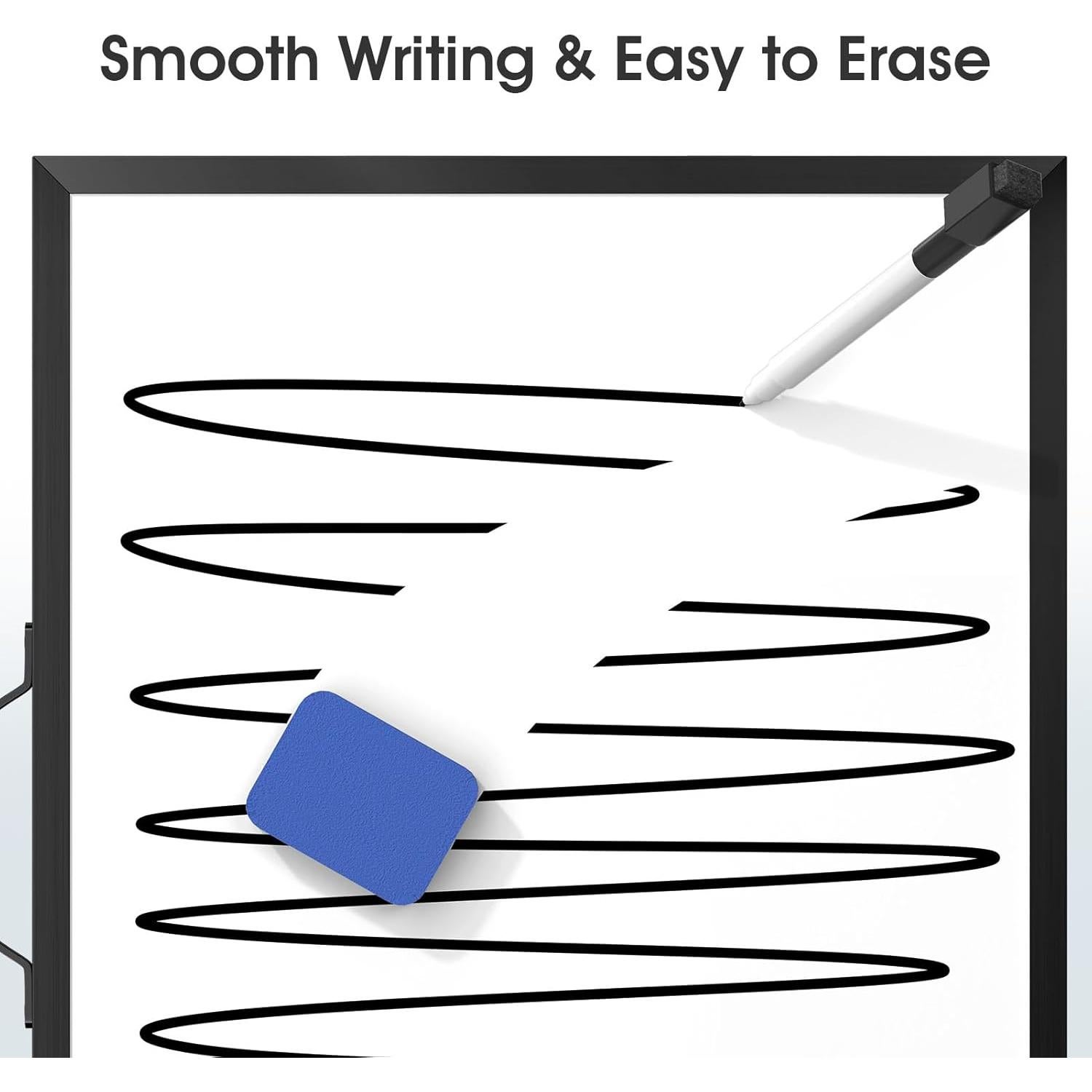 Calendario Semanal Magnético MaxGear 40x30cm Doble Cara