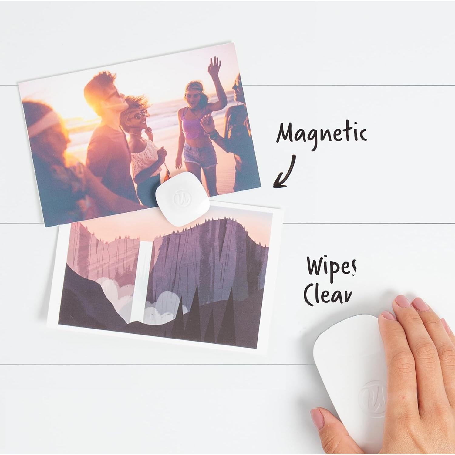 Calendario Semanal Magnético U Brands 17.78x40.64 cm Blanco