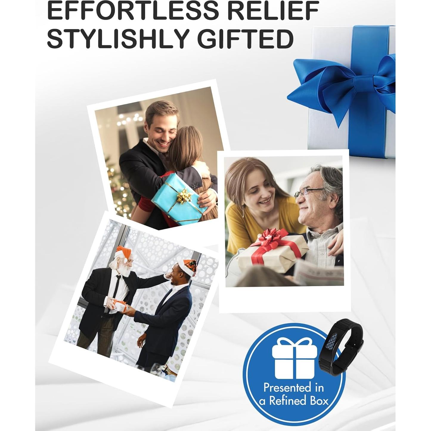 Pulsera Magnética de Silicona Feraco 7 en 1 para Hombres y Mujeres