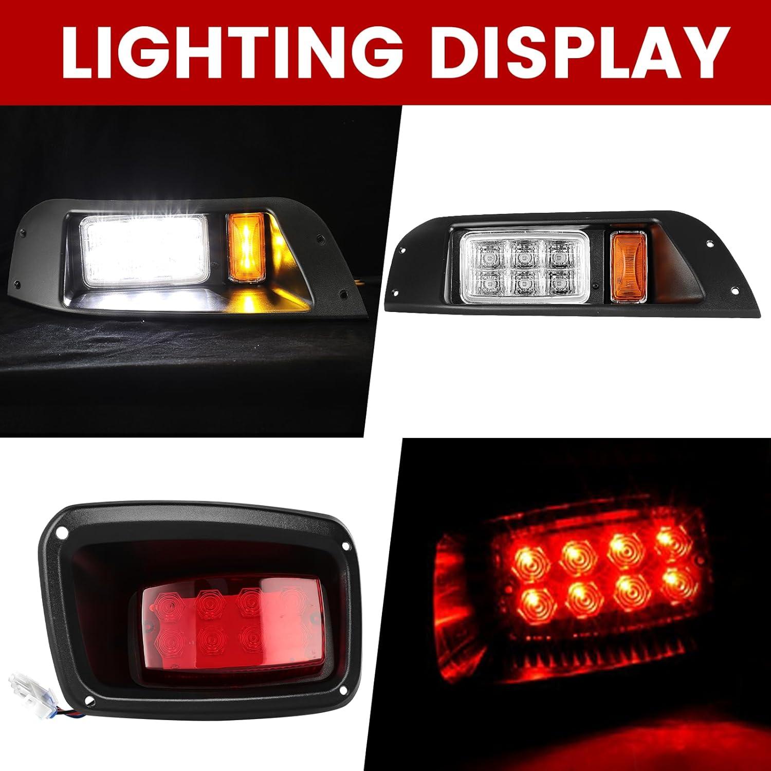 Kit de luces LED vvavv para carrito de golf EZGO TXT 1996-2013