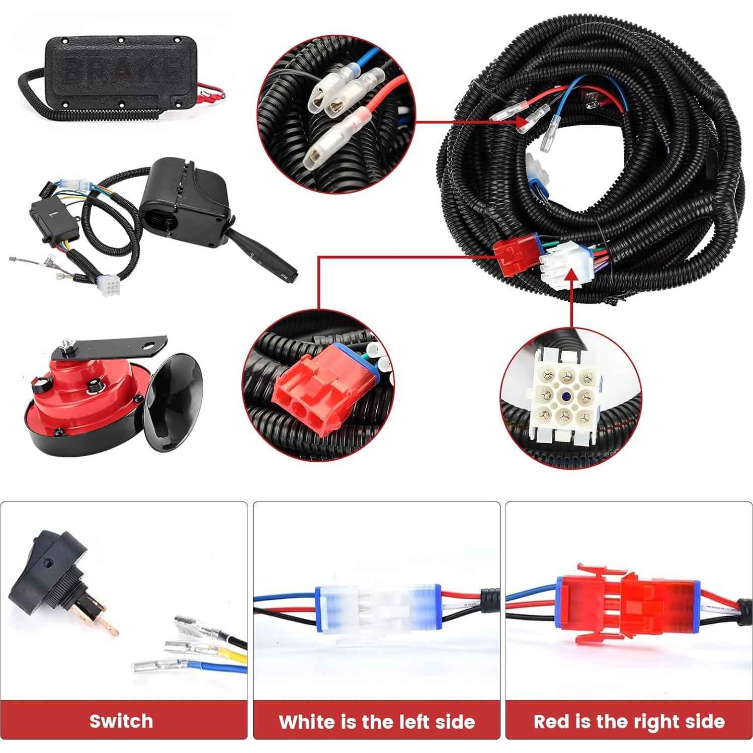 Kit de luces LED vvavv para carrito de golf EZGO TXT 1996-2013