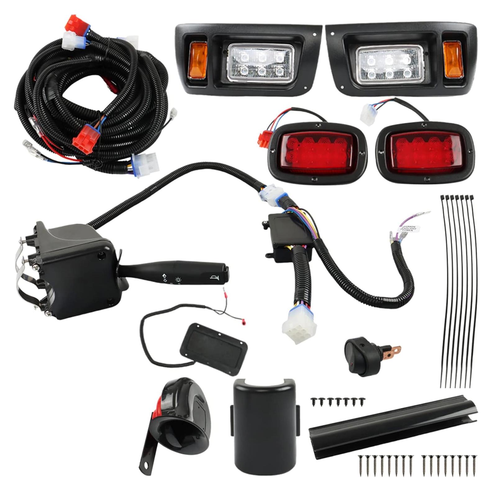 Kit de Luz Completo WFLNHB para Carro de Golf DS 1993+ 12V