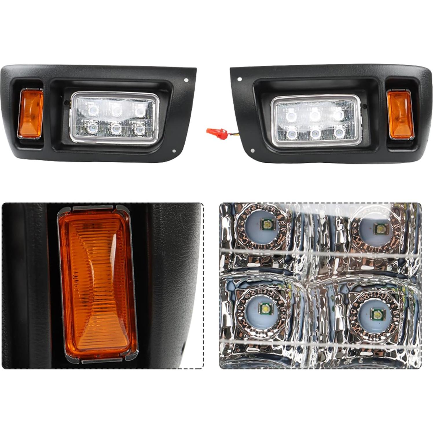 Kit de Luz Completo WFLNHB para Carro de Golf DS 1993+ 12V