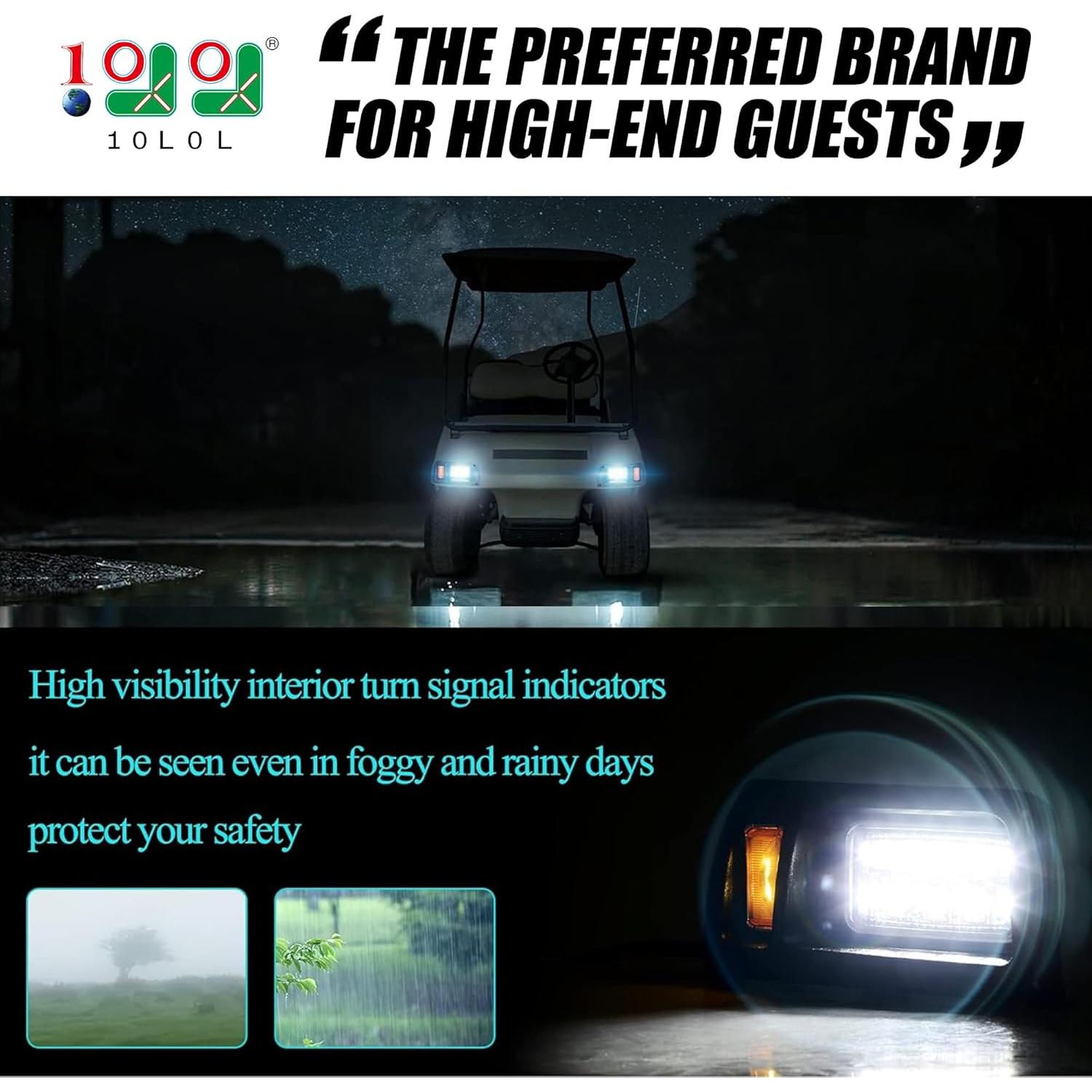 Kit de Luces para Carritos de Golf 12V 9.99WORLD MALL Universal