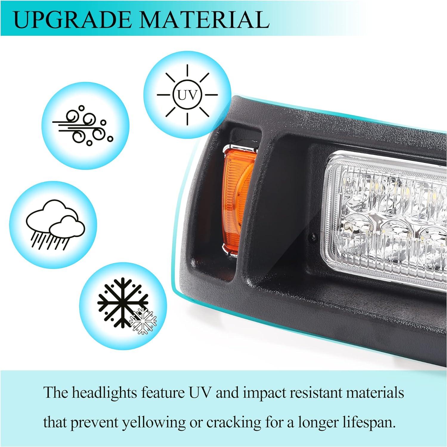 Kit de Luces para Carritos de Golf 12V 9.99WORLD MALL Universal