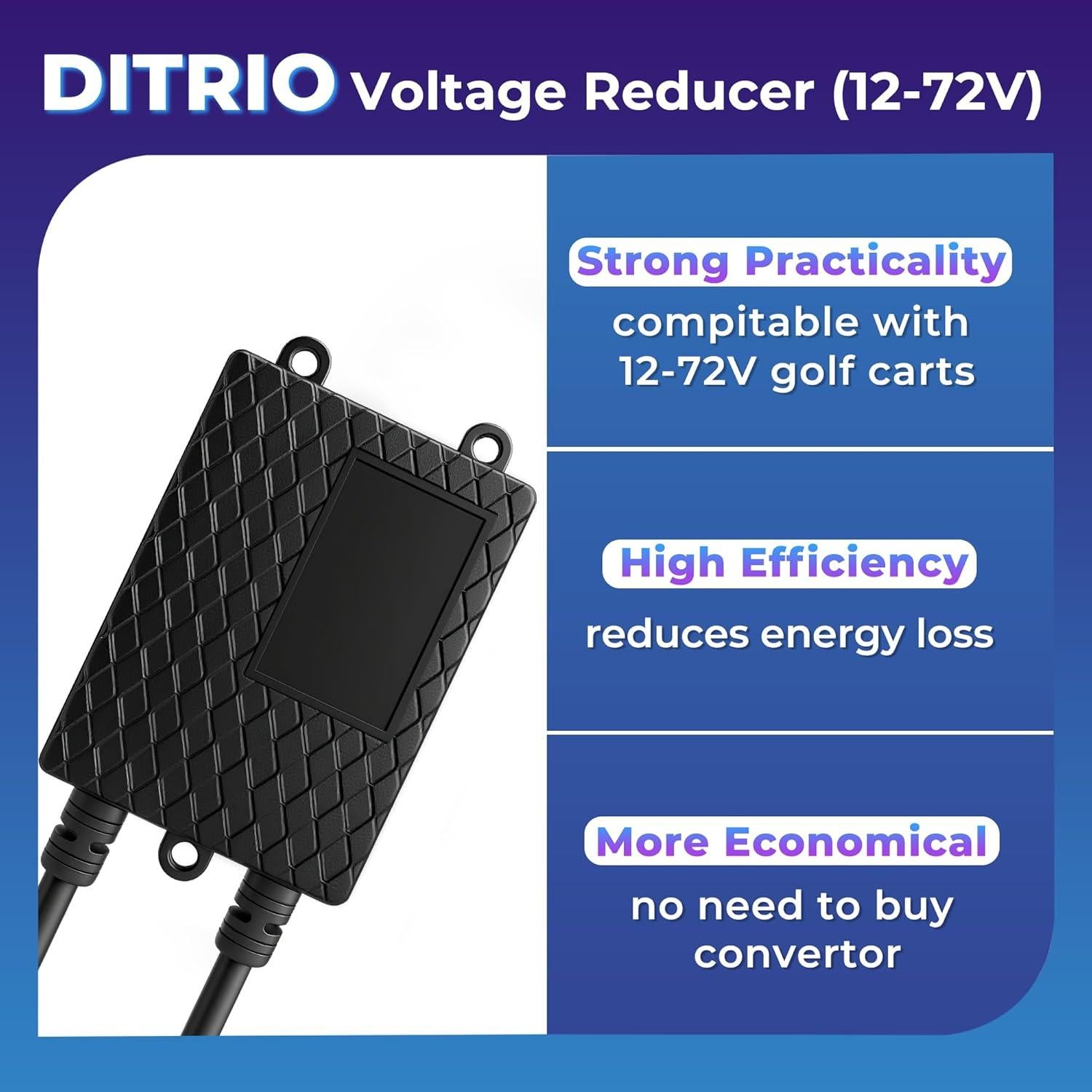 Kit de Luces LED DITRIO para Carro de Golf 6 Pcs RGB Impermeable