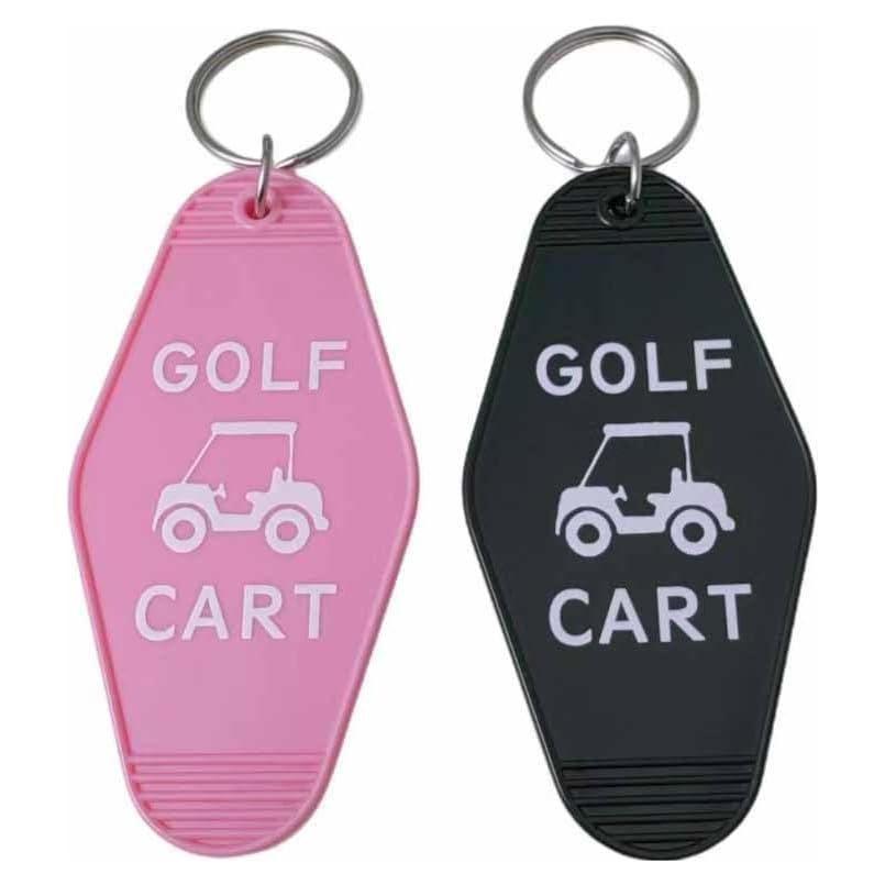 Llavero de Carrito de Golf Lemua - Plástico 11.4x4.6cm