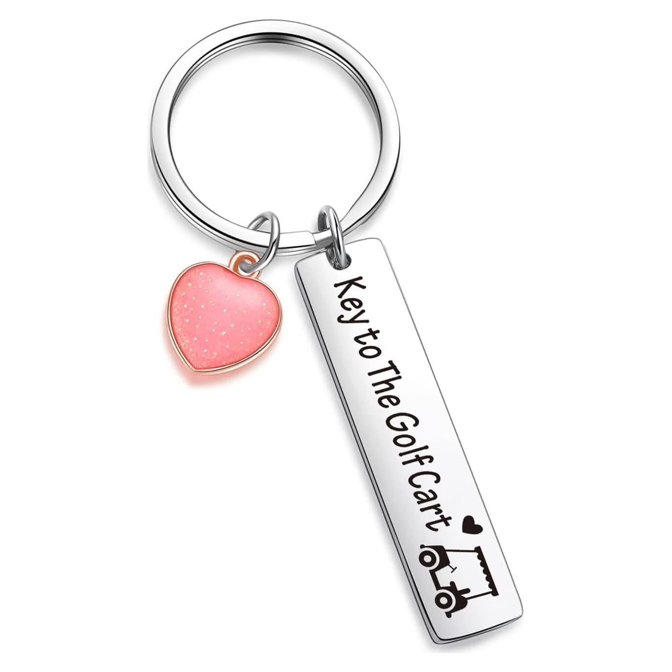 Llavero de Golf ZNOSVEI Acero Inoxidable Regalo Deportivo