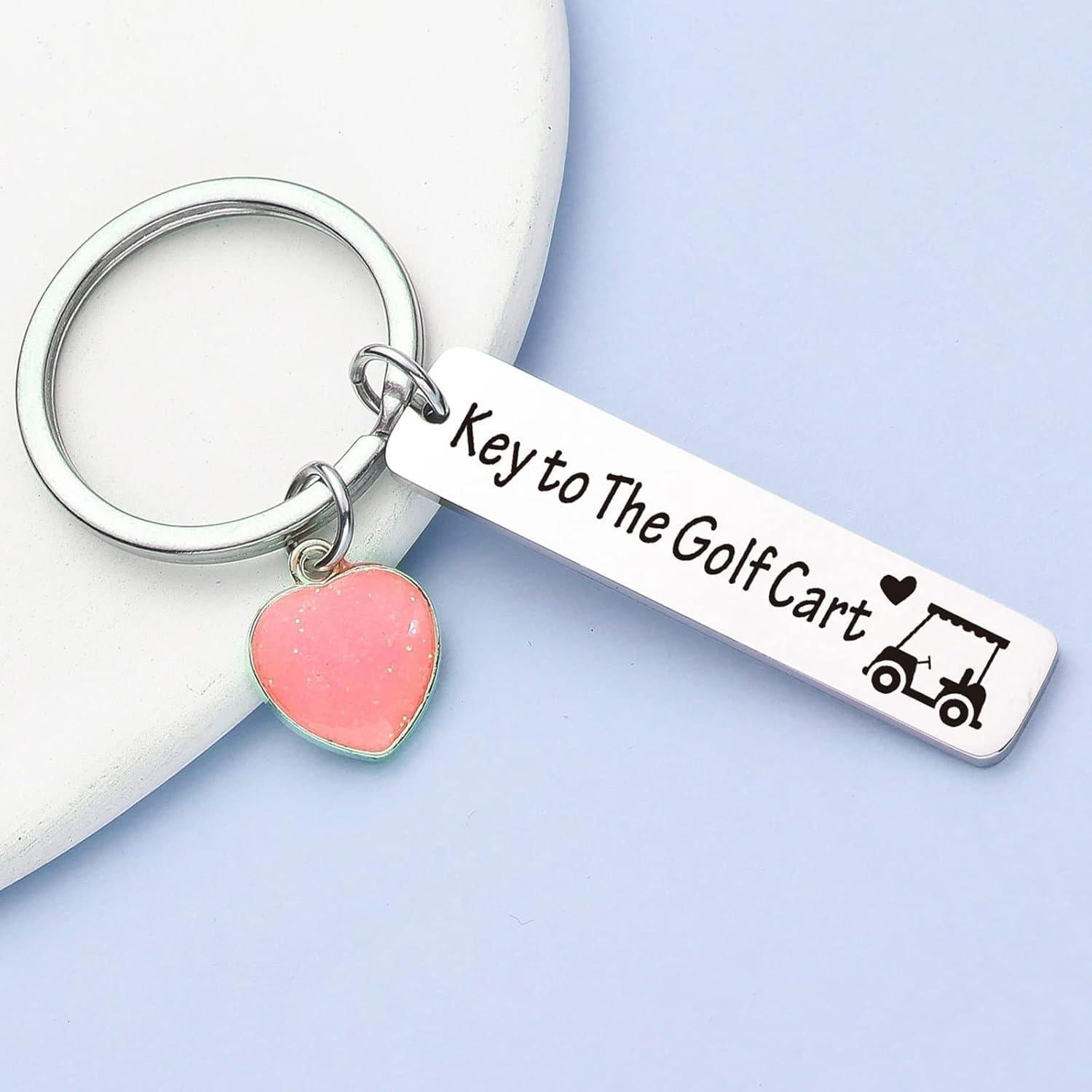 Llavero de Golf ZNOSVEI Acero Inoxidable Regalo Deportivo