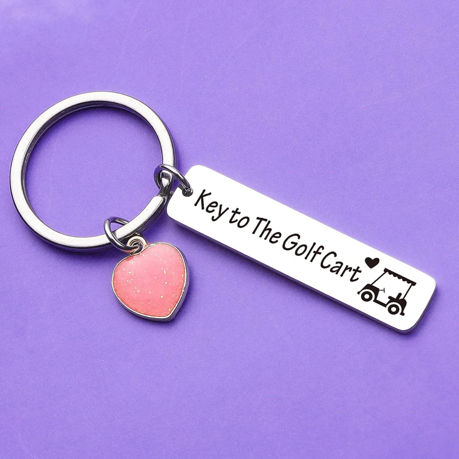 Llavero de Golf ZNOSVEI Acero Inoxidable Regalo Deportivo