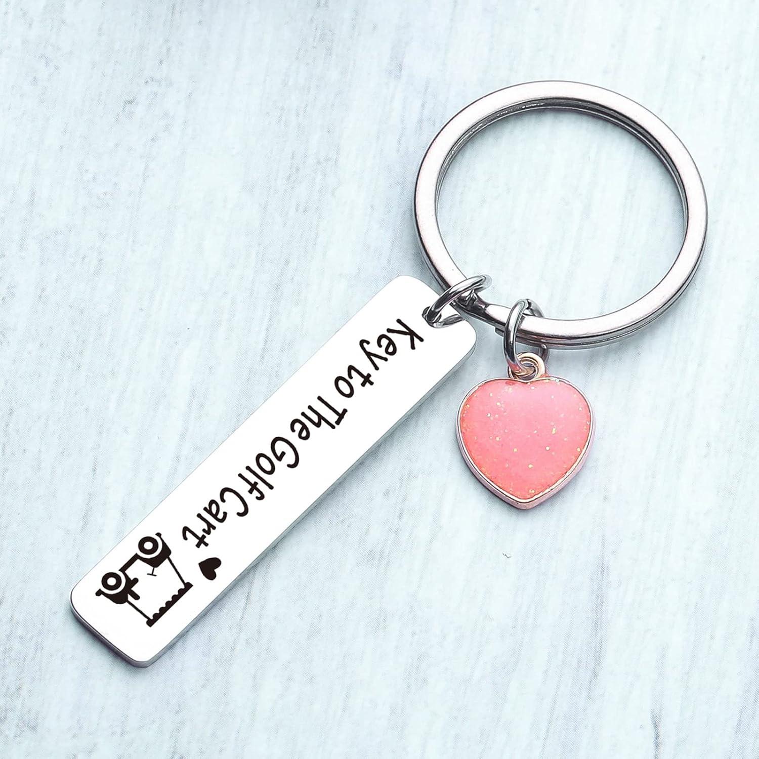 Llavero de Golf ZNOSVEI Acero Inoxidable Regalo Deportivo