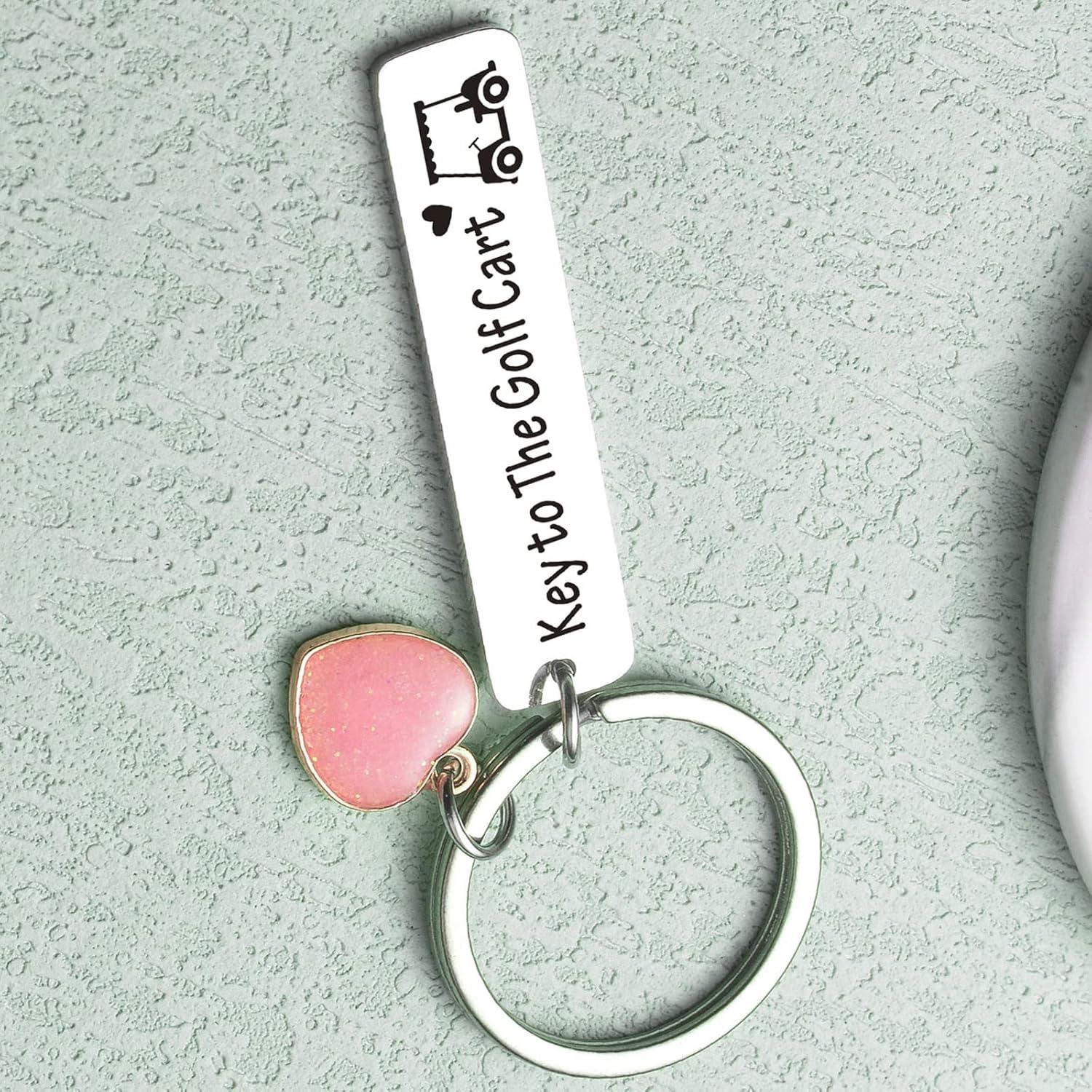 Llavero de Golf ZNOSVEI Acero Inoxidable Regalo Deportivo