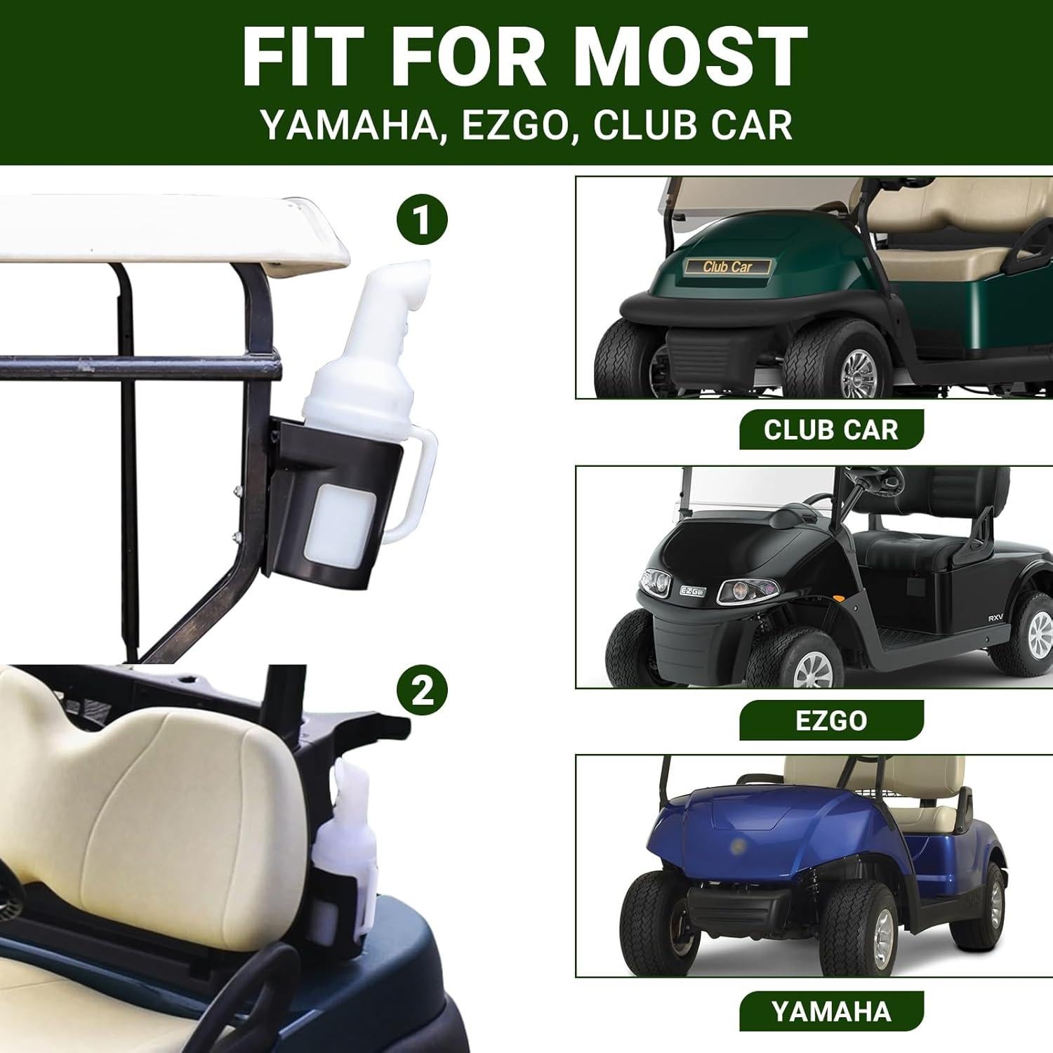 Botella de Arena Universal Panglong para Carro de Golf 2Pcs