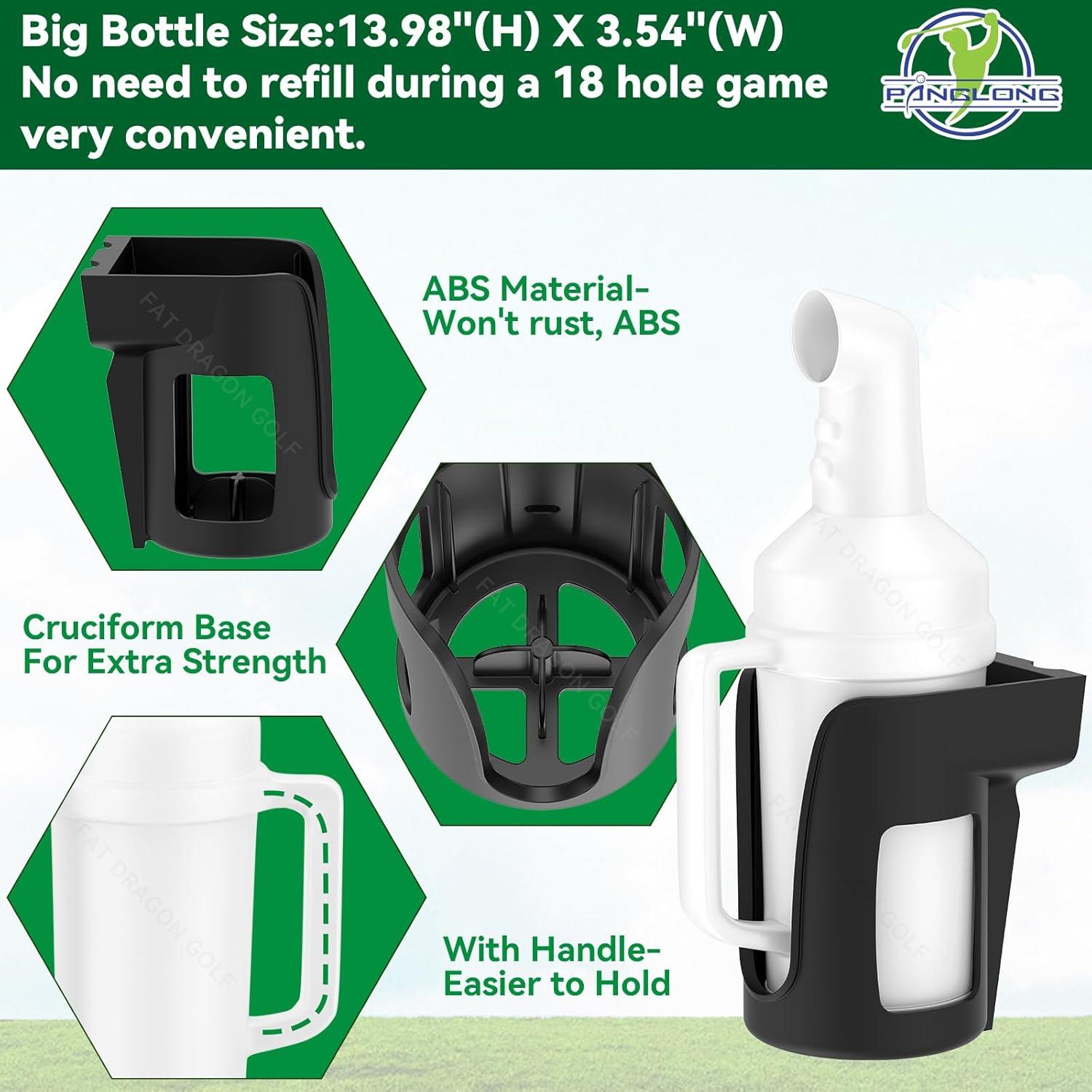Botella de Arena para Carro de Golf Panglong 34.8cm con Soporte
