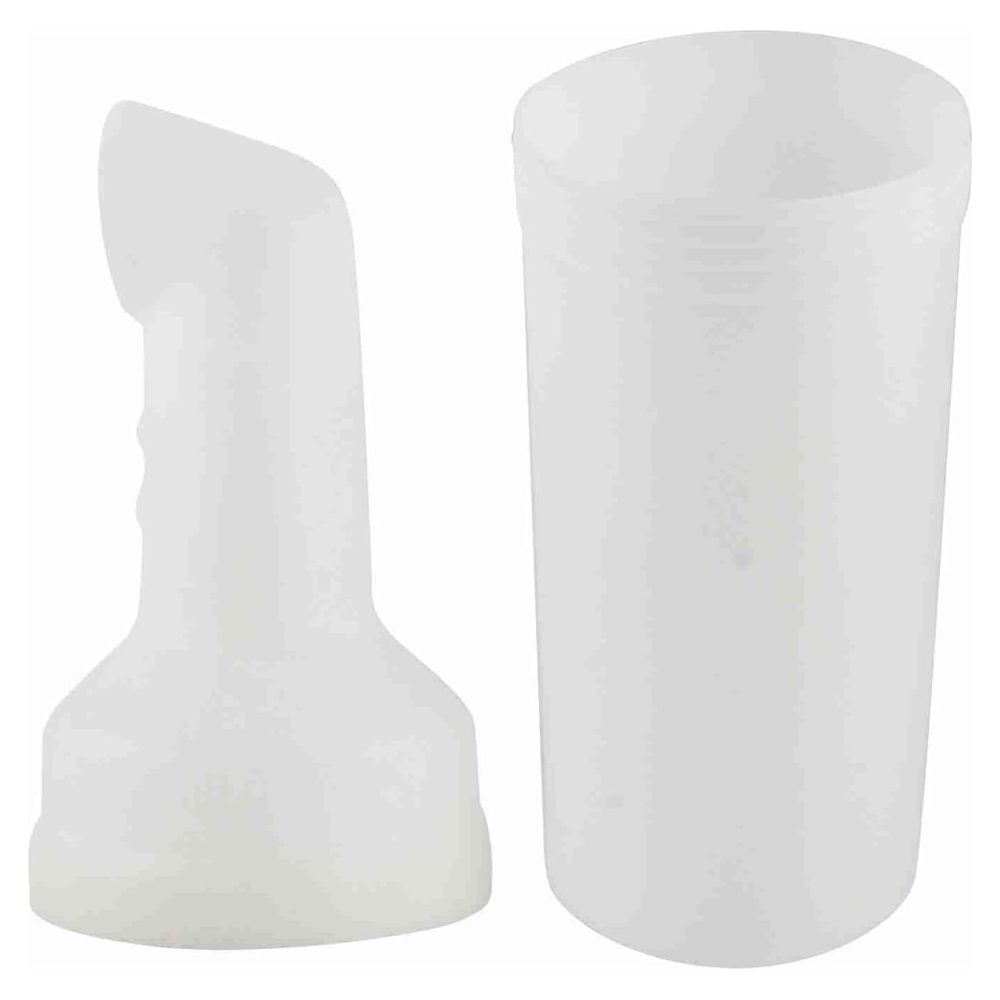 Botella de Arena de Golf plplaaoo con Cuello Curvado 194g