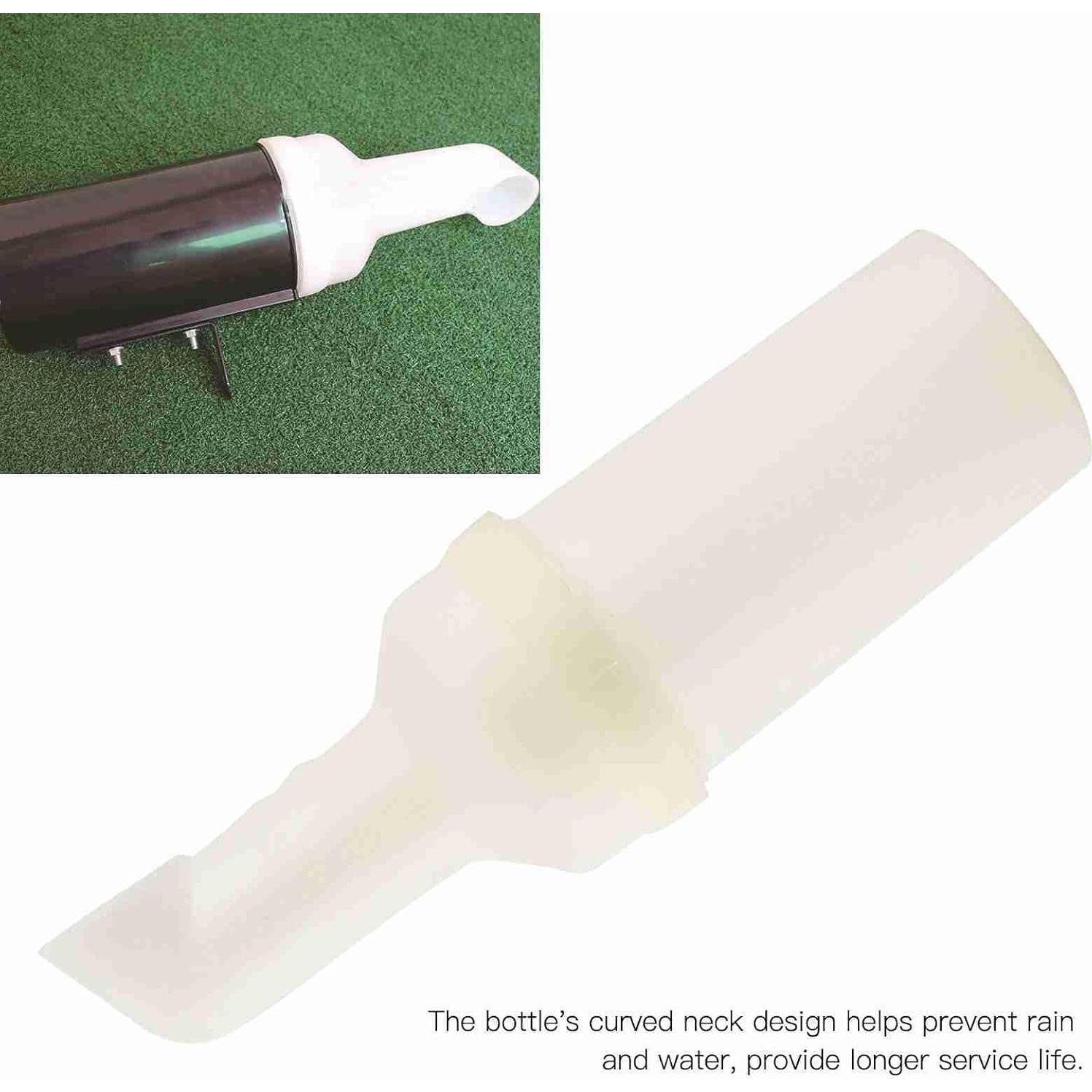 Botella de Arena de Golf plplaaoo con Cuello Curvado 194g