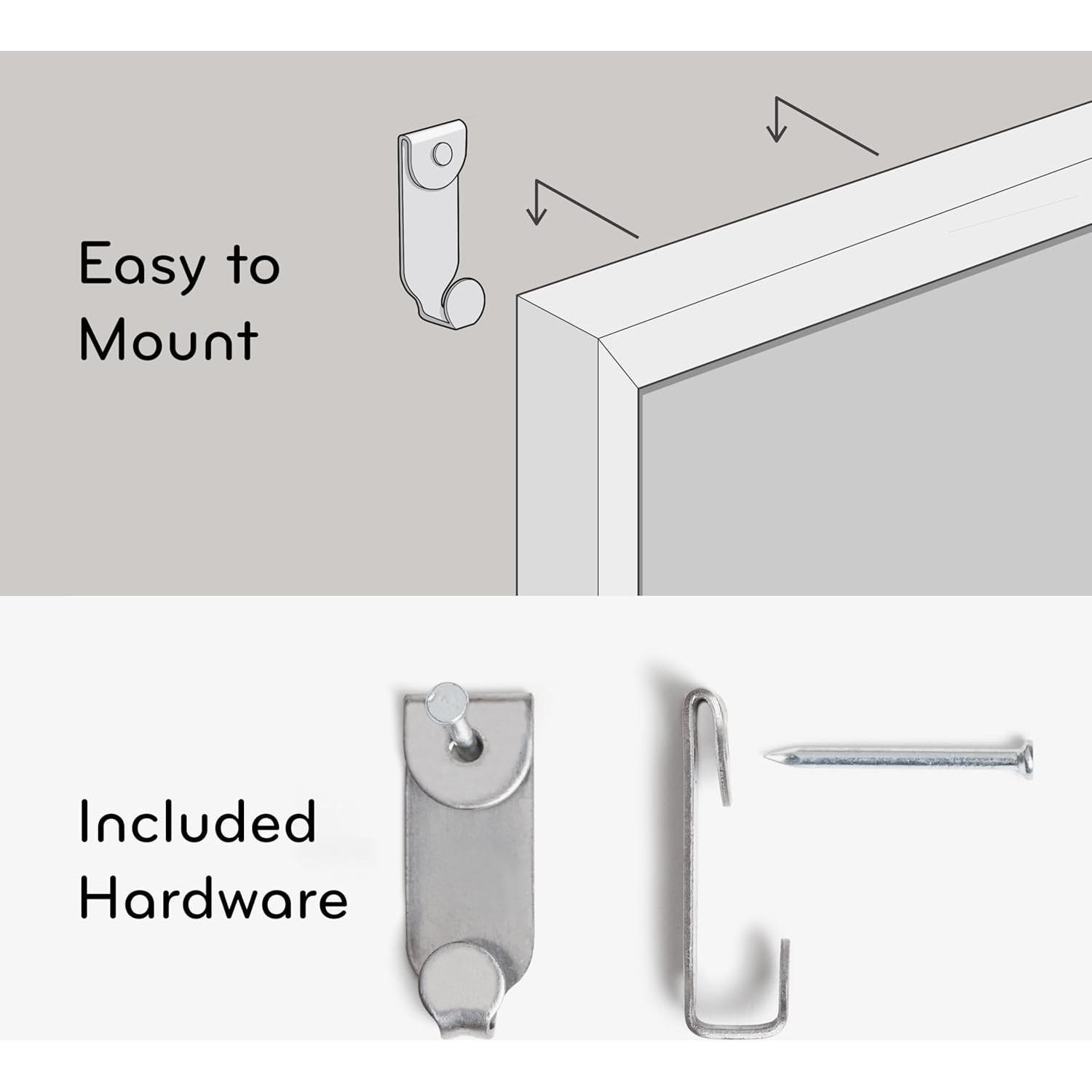 Calendario Magnético U Brands 76.2x50.8 cm Pizarra Blanca