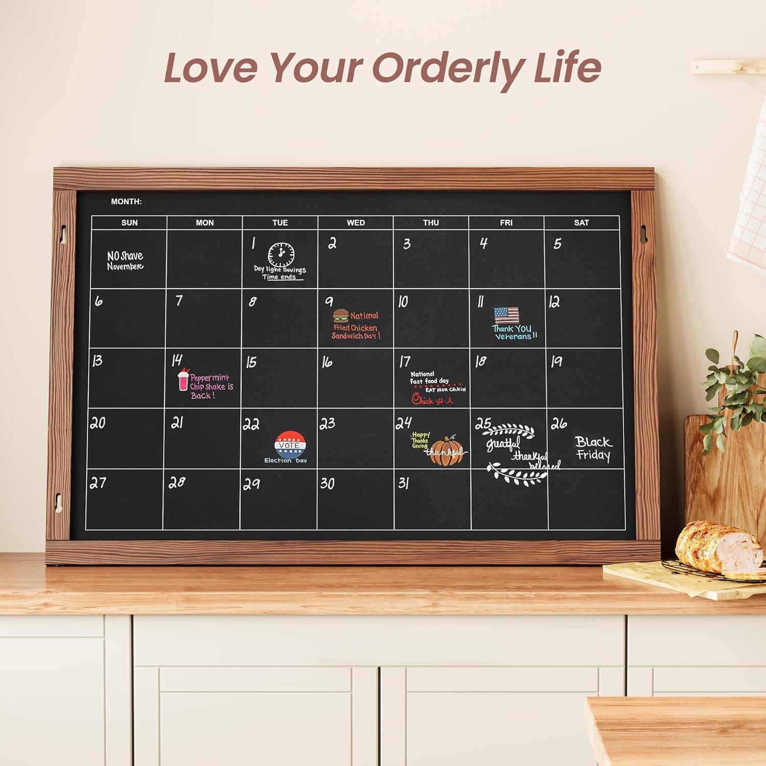 Pizarra Magnética Doble Cara Chezerra 61x41cm con Marcadores