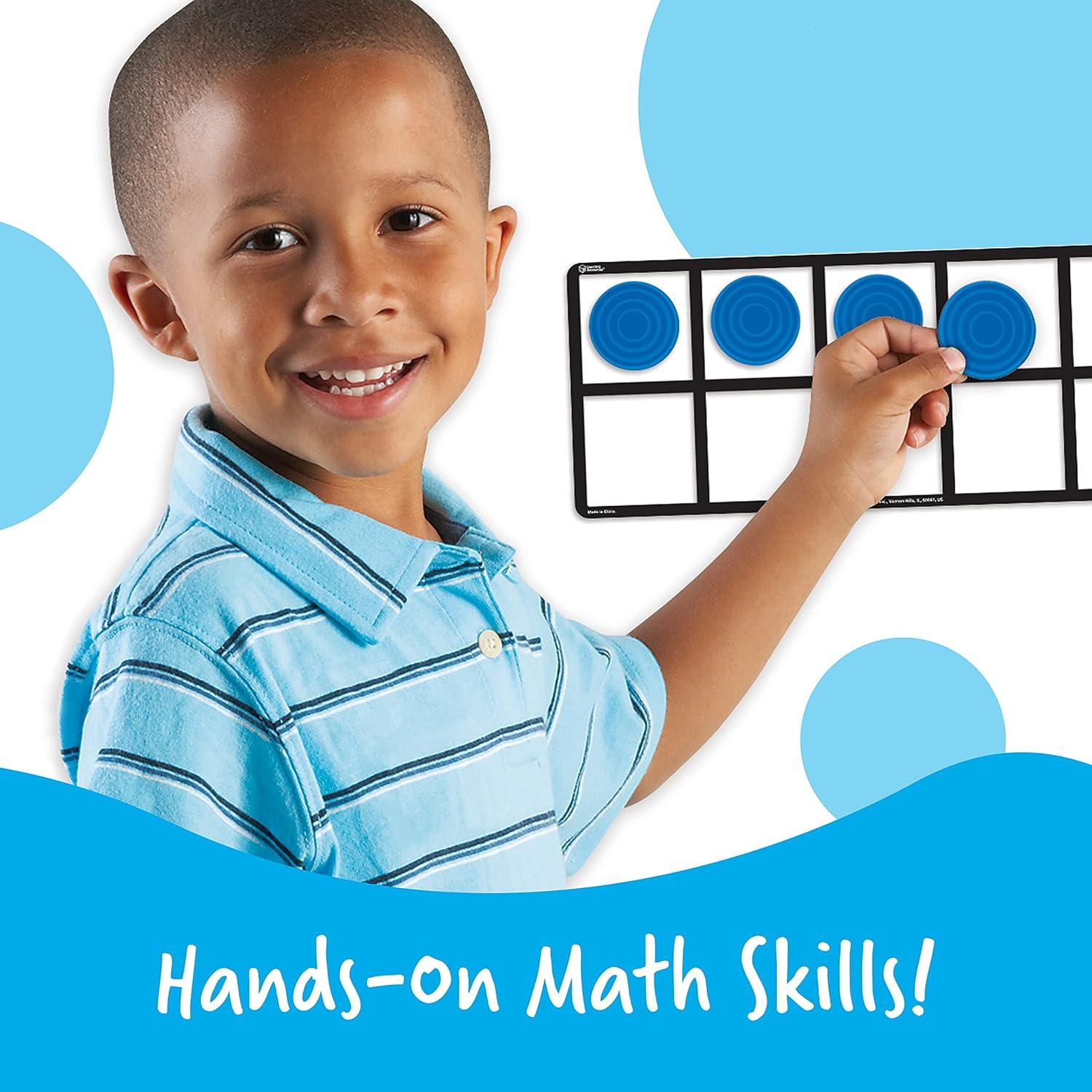 Juego de Matemáticas con Marcos Magnéticos Learning Resources