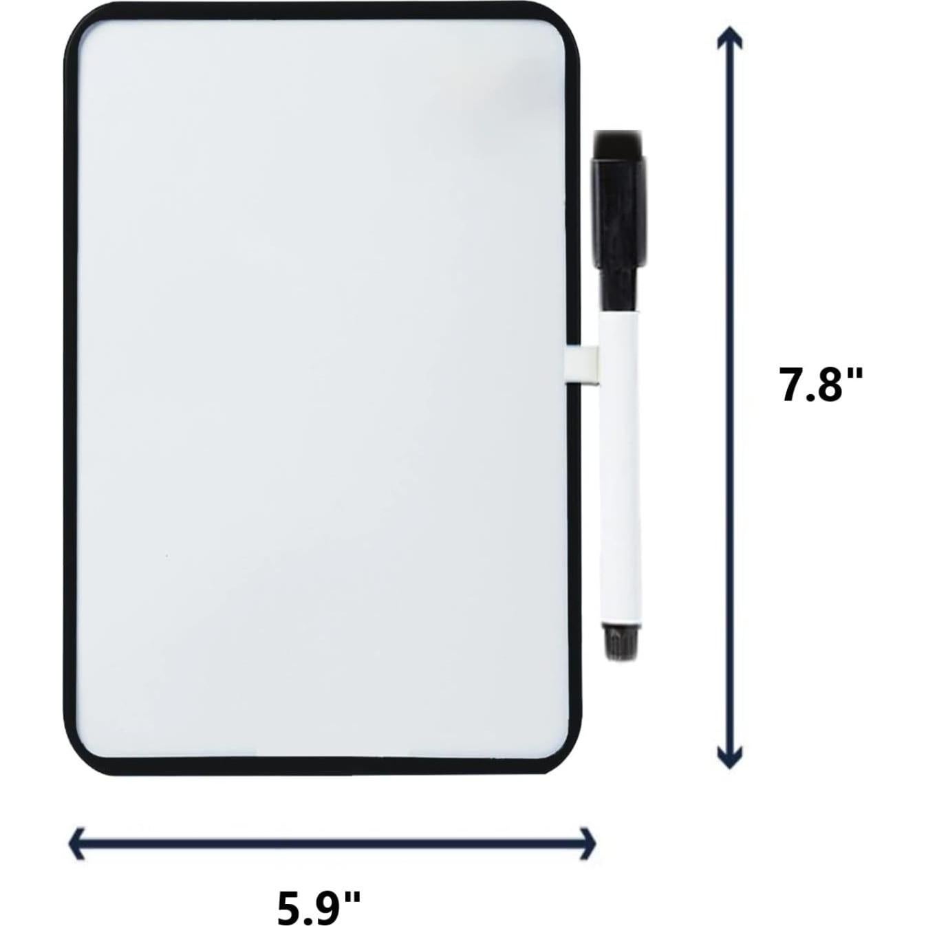 Tablero Magnético Borrado en Seco CEREM 15x20 cm Negro