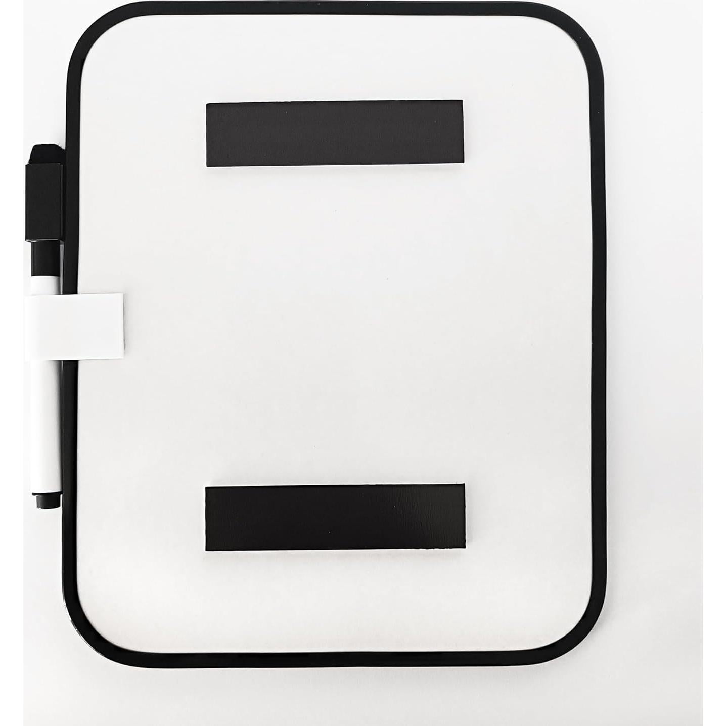 Tablero Magnético Borrado en Seco CEREM 15x20 cm Negro