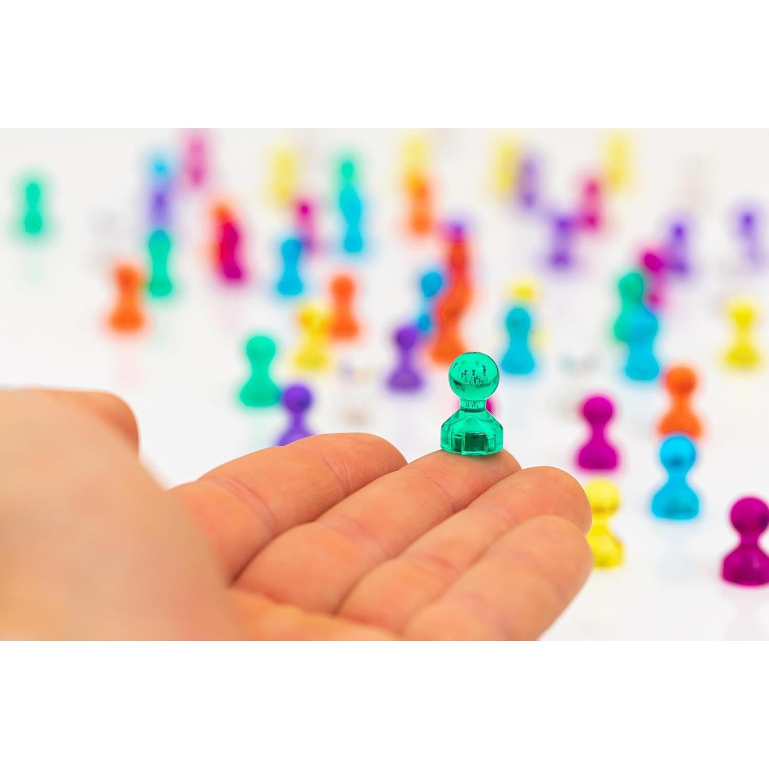 56 Imanes de Pin Coloridos Products4Future - 7 Colores Asortidos