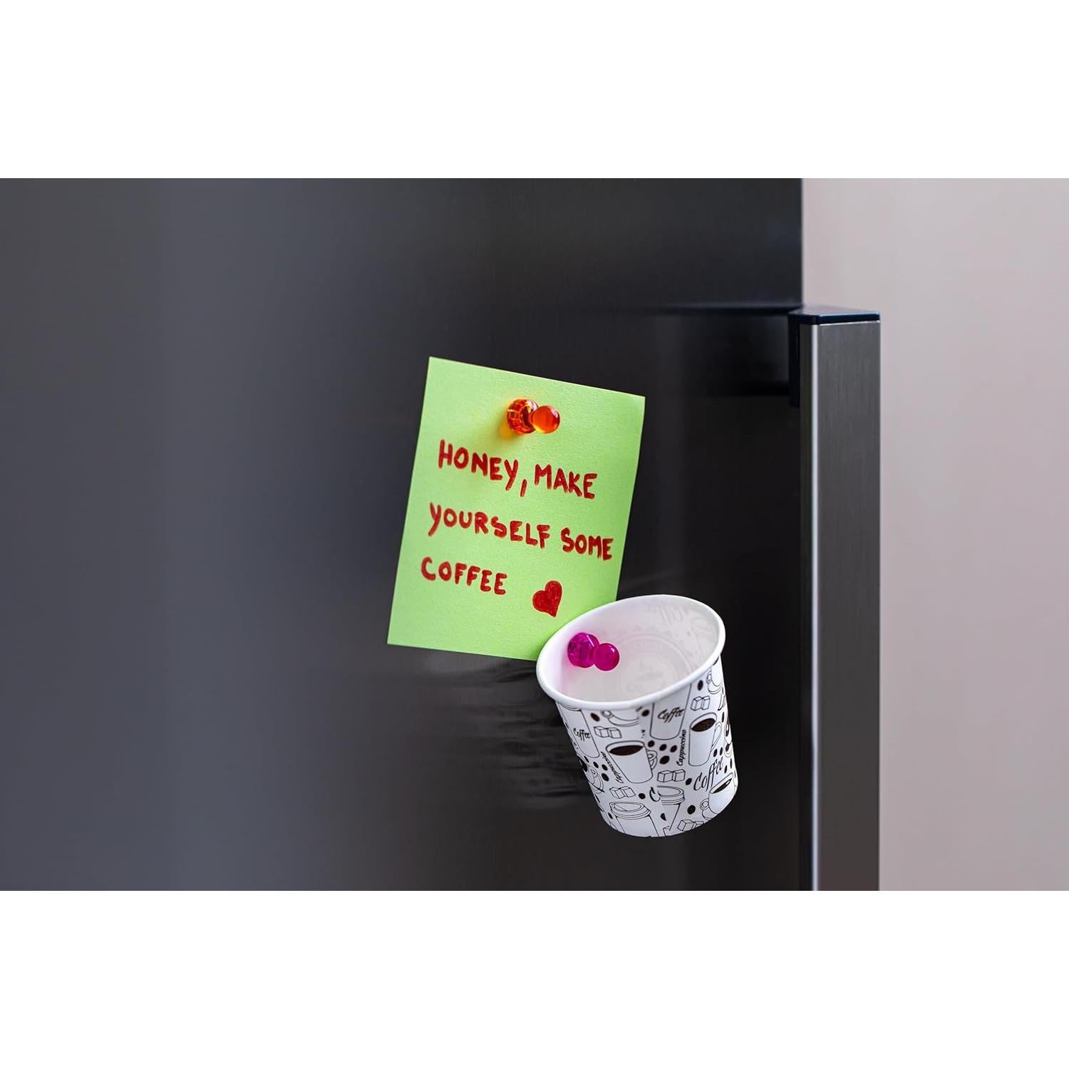 56 Imanes de Pin Coloridos Products4Future - 7 Colores Asortidos