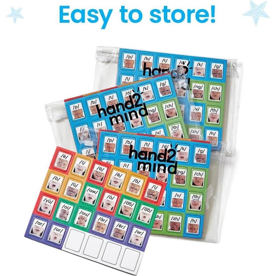Tableros de Sonido Magnéticos hand2mind - Juego de 6