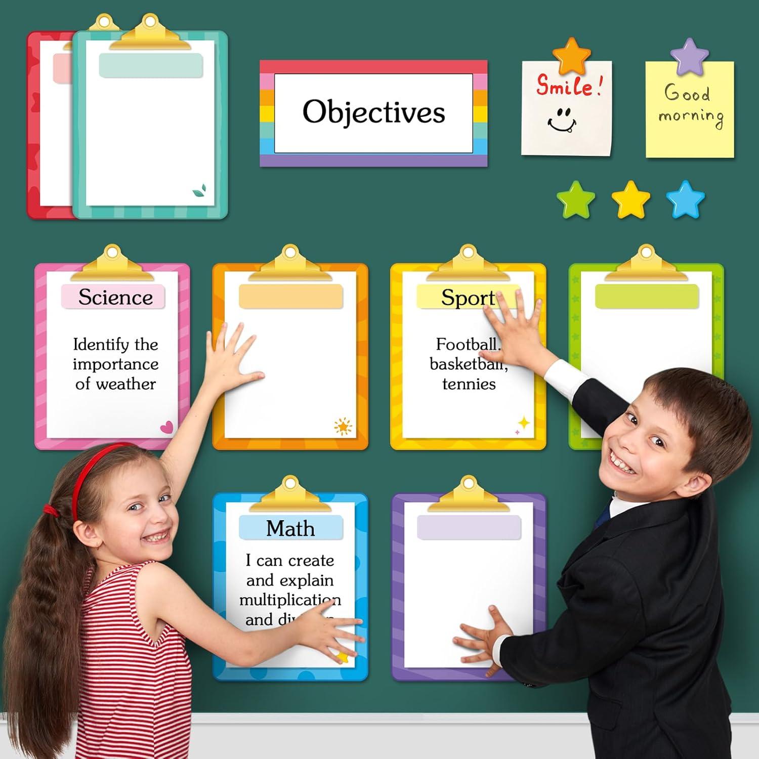 16 Etiquetas Magnéticas Borrado en Seco Trandraft Multicolor