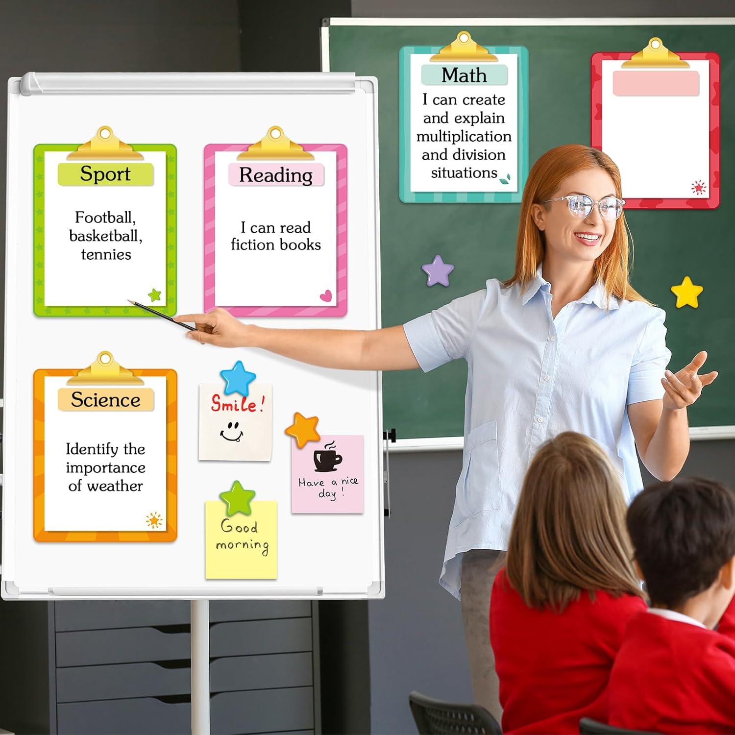 16 Etiquetas Magnéticas Borrado en Seco Trandraft Multicolor