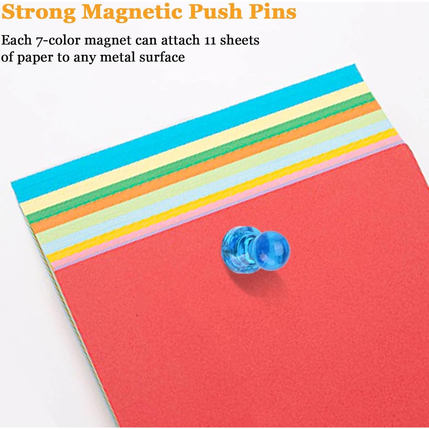 60 Imanes Magnéticos MIN CI para Refrigerador y Pizarra Blanca