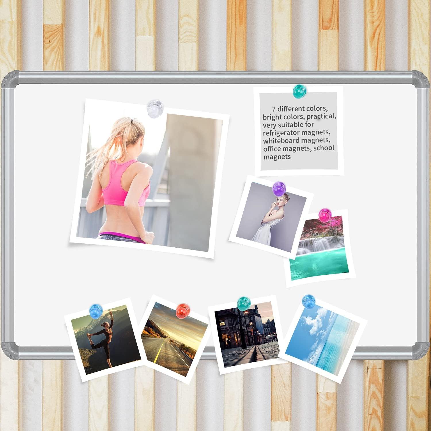 60 Imanes Magnéticos MIN CI para Refrigerador y Pizarra Blanca