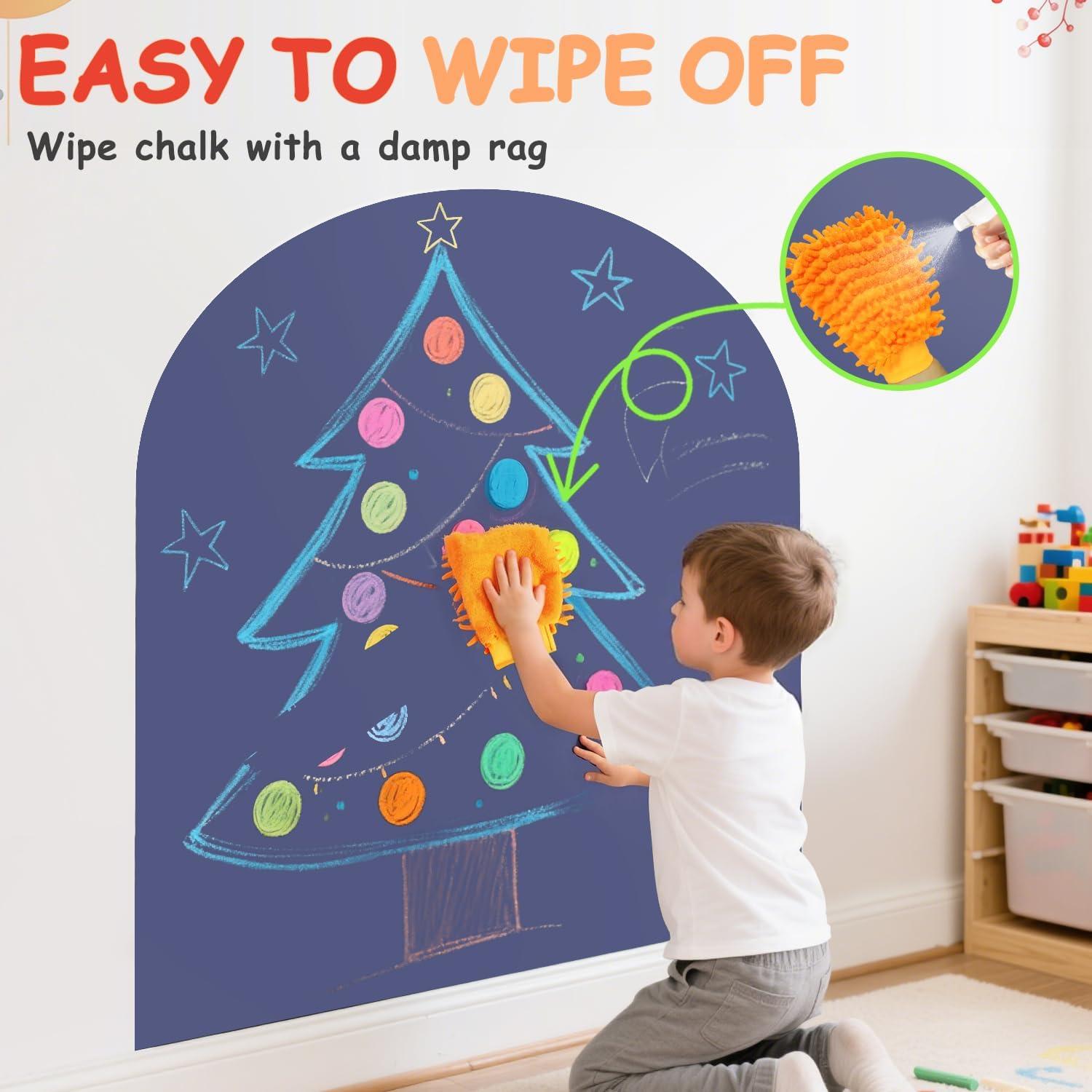 Calcomanía Magnética de Pared OMKSIH 101.6x81.3 cm Azul