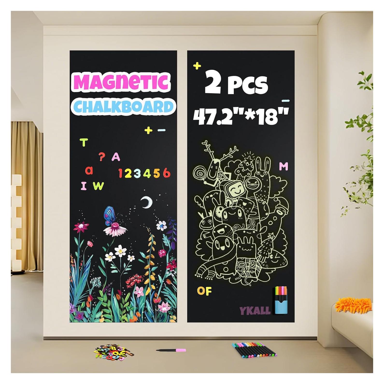 Papel Contacto Pizarra Magnética Ykall 120x45.7cm 79 Letras