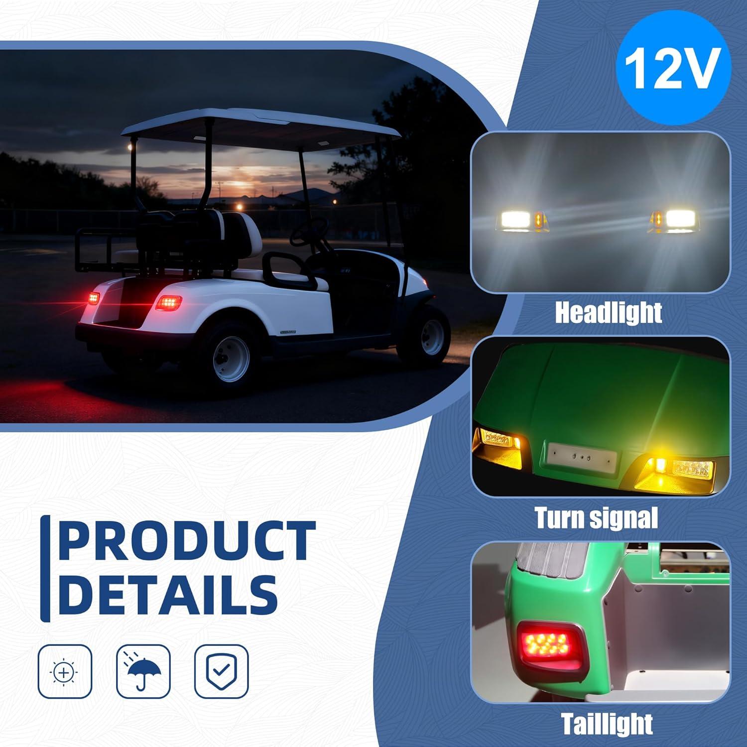 Kit de luces LED Mixopoly para carrito de golf EZGO TXT 1996-2013