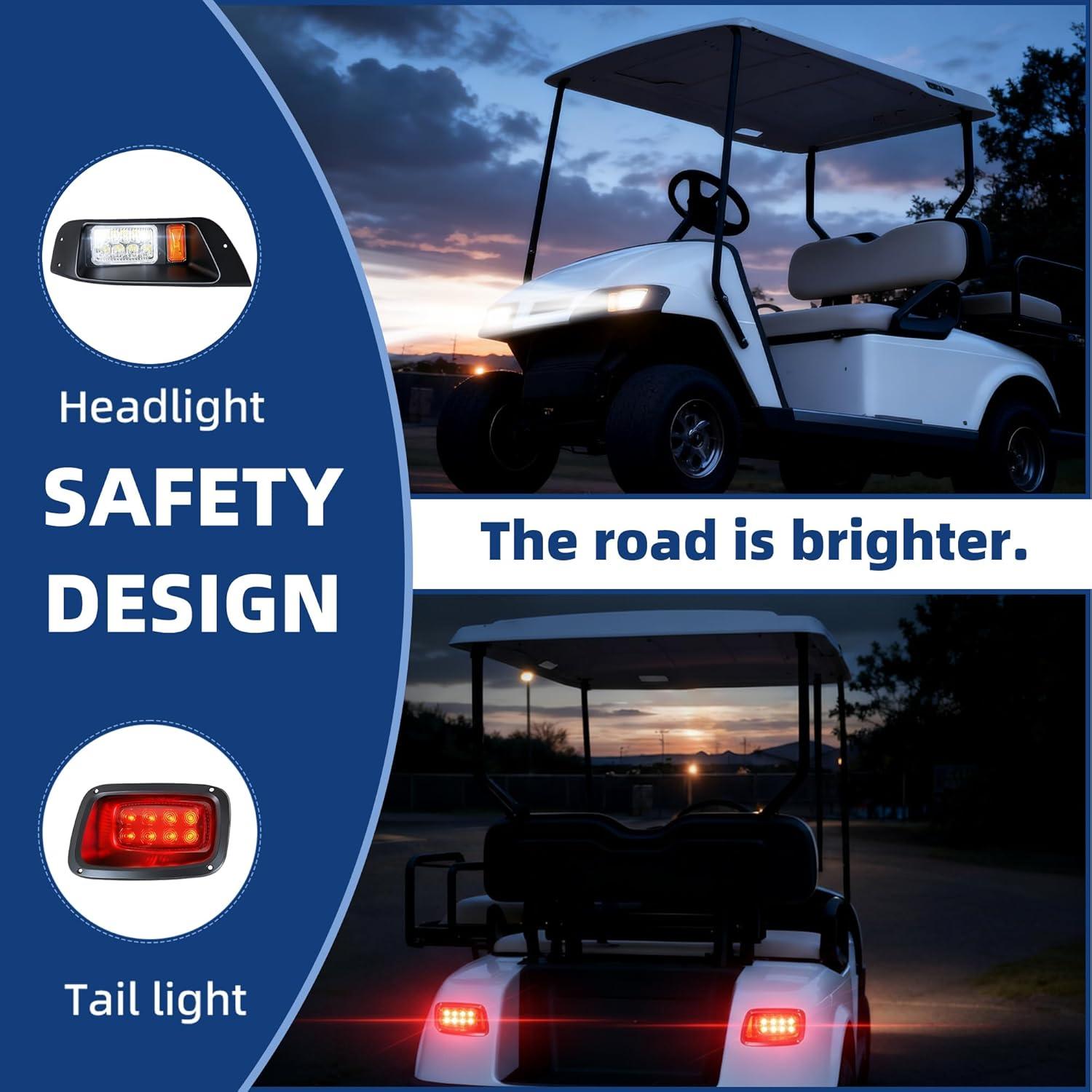 Kit de luces LED Mixopoly para carrito de golf EZGO TXT 1996-2013