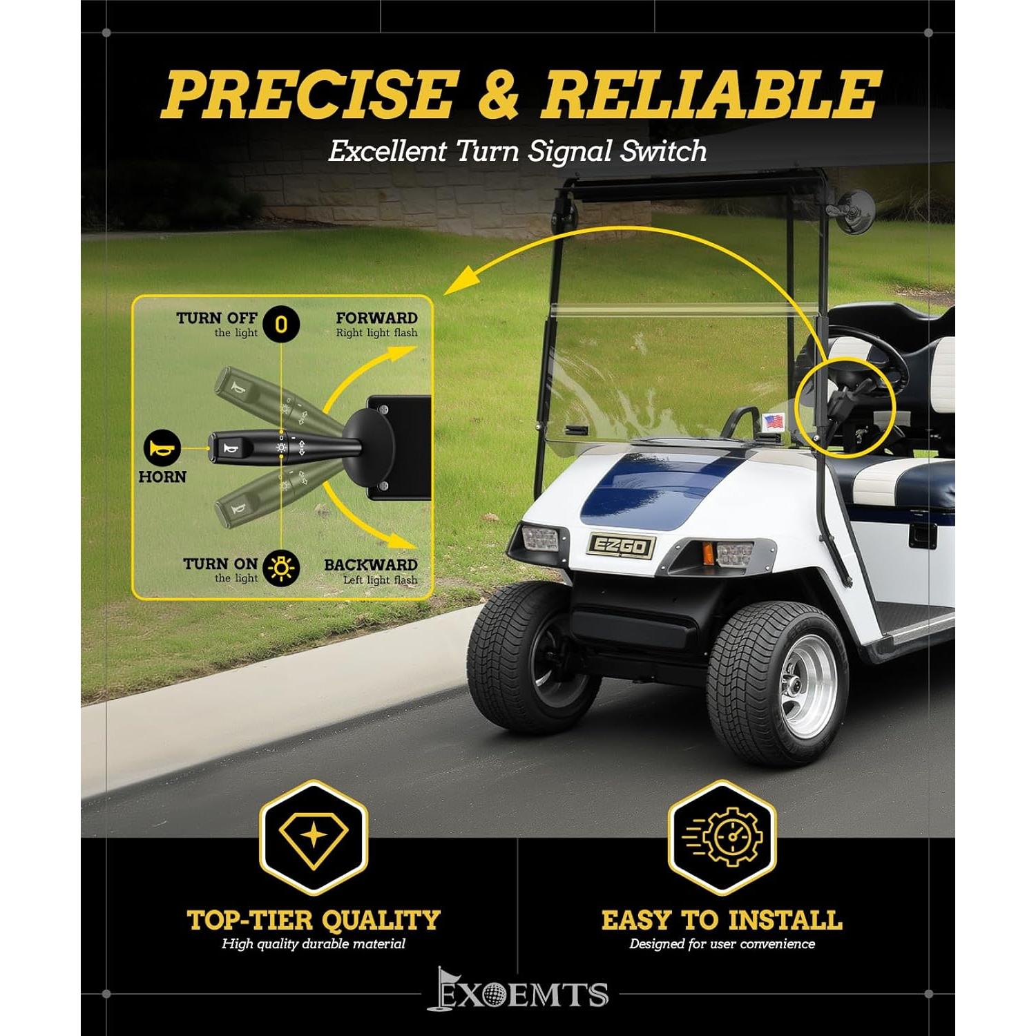 Kit de Luz Deluxe EXOEMTS para EZGO TXT 1996-2013 LED