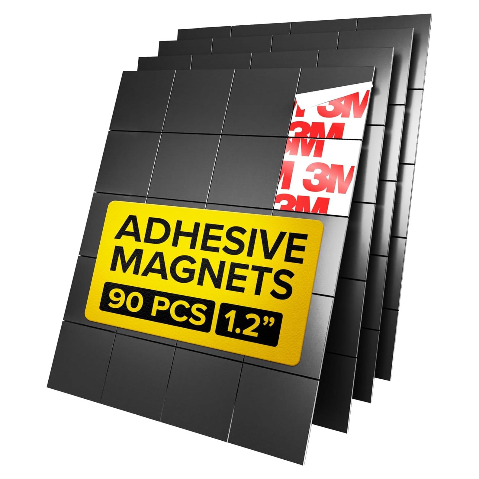 Imanes Hiper-Adhesivos X-bet MAGNET 90 Pcs 2.03 cm Redondos